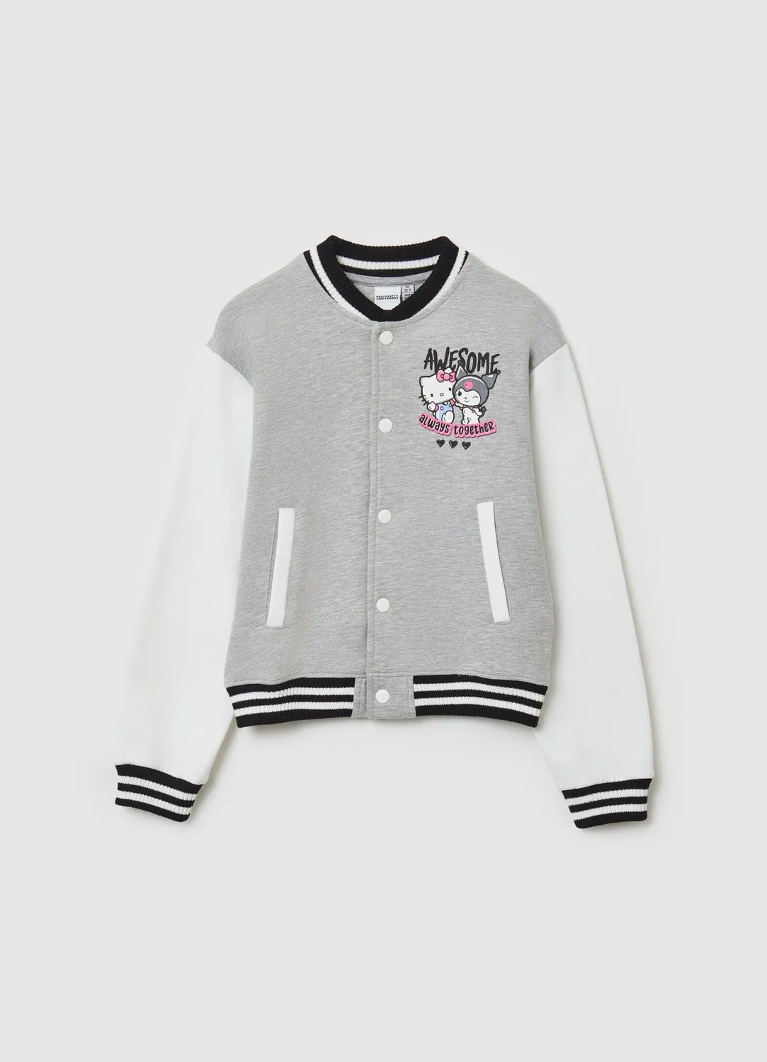Calliope bomber college Hello Kitty Kuromi fille