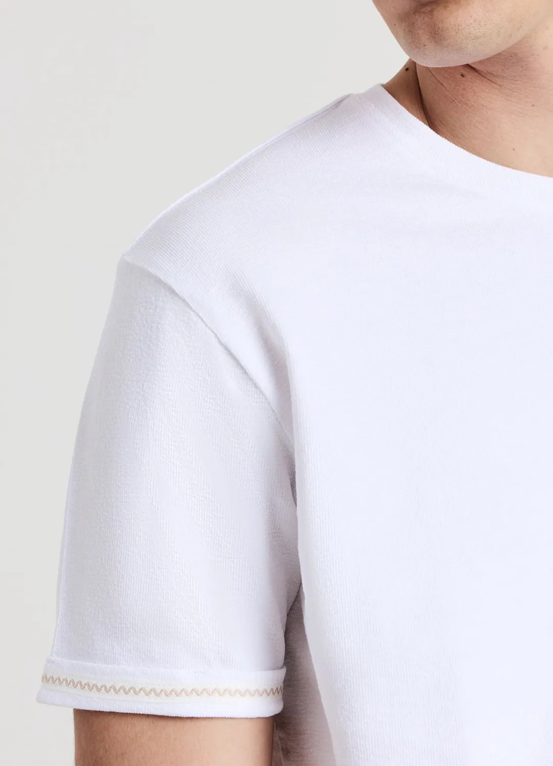 Calliope t-shirt profils manches homme coton