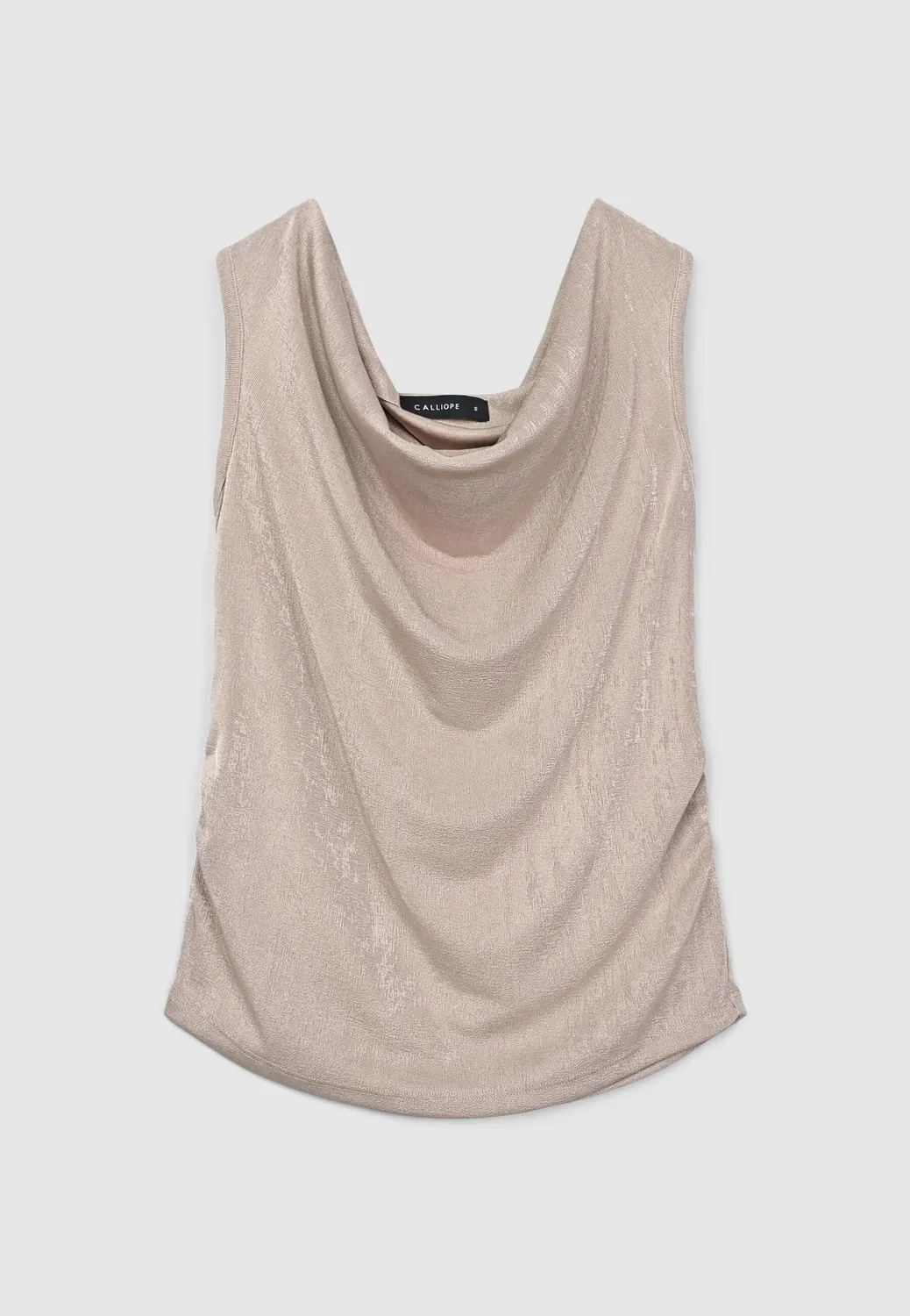 Calliope top drapé femme uni