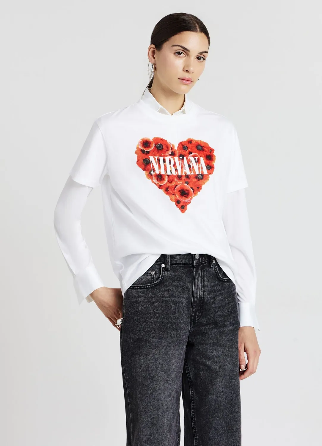 Calliope Nirvana t-shirt femme coton
