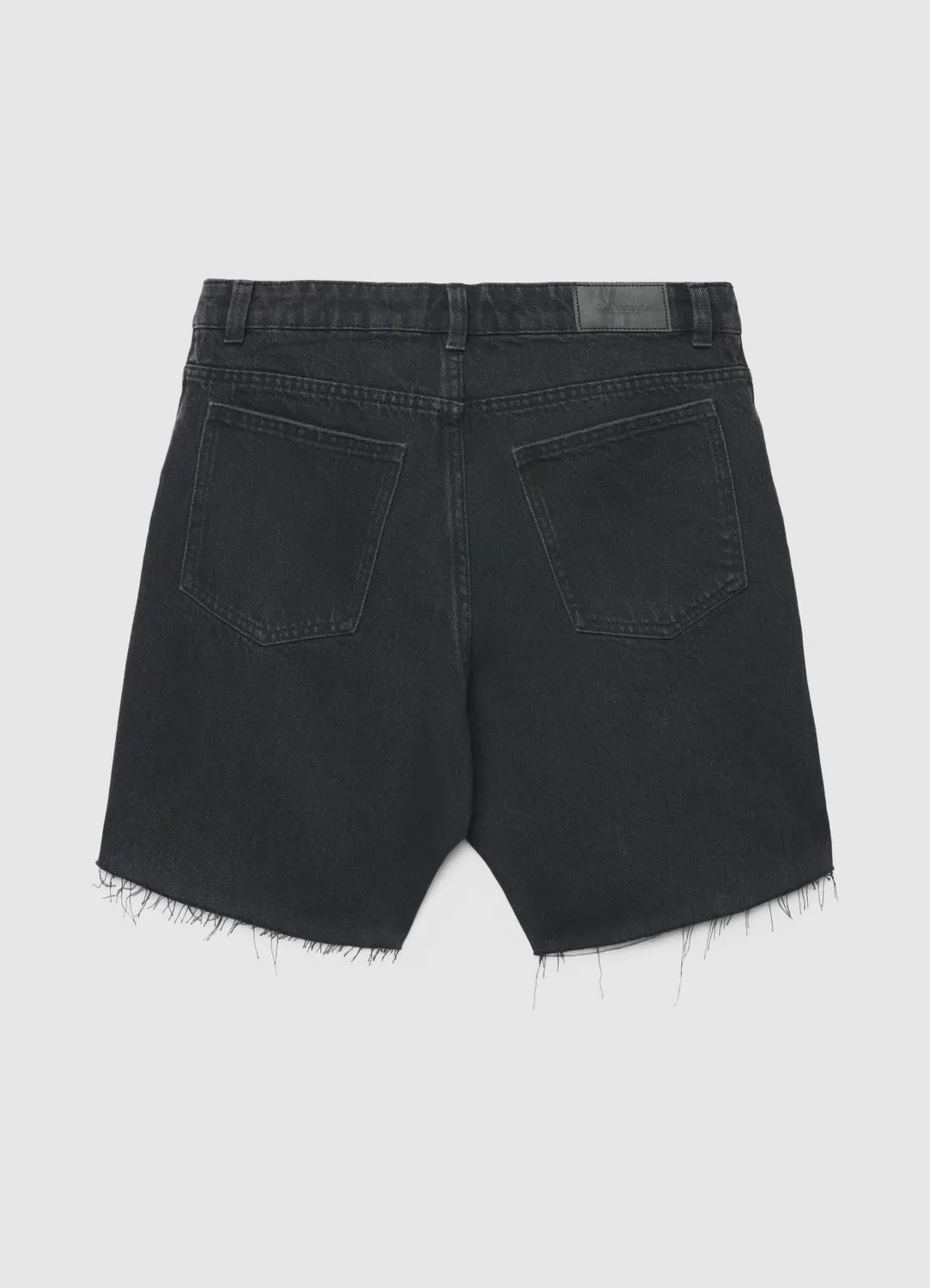 Calliope bermuda jean femme effiloché