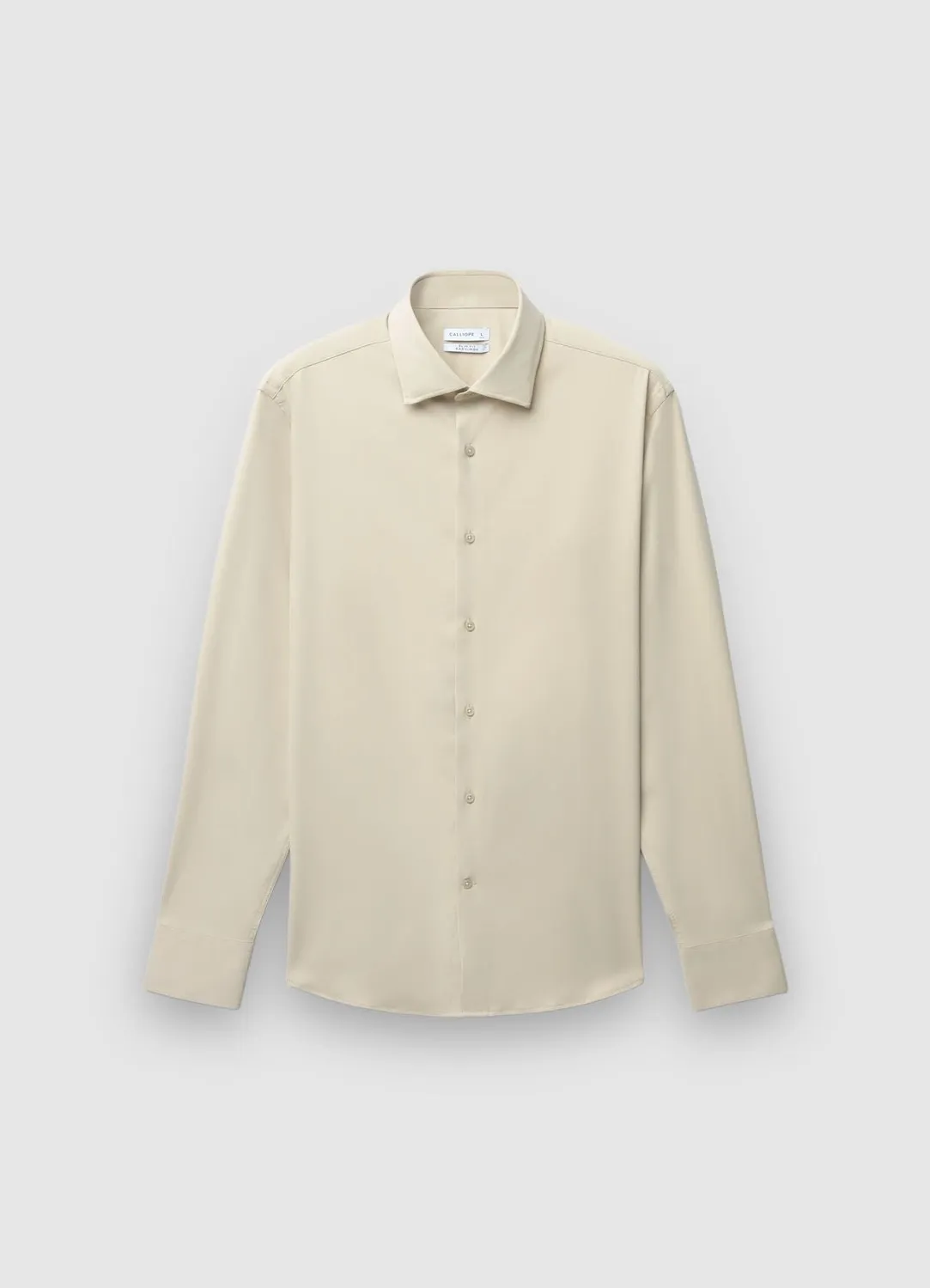 Calliope chemise homme unie manches longues bureau