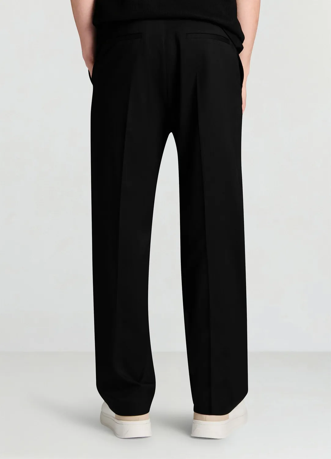 Calliope pantalon large homme pli central