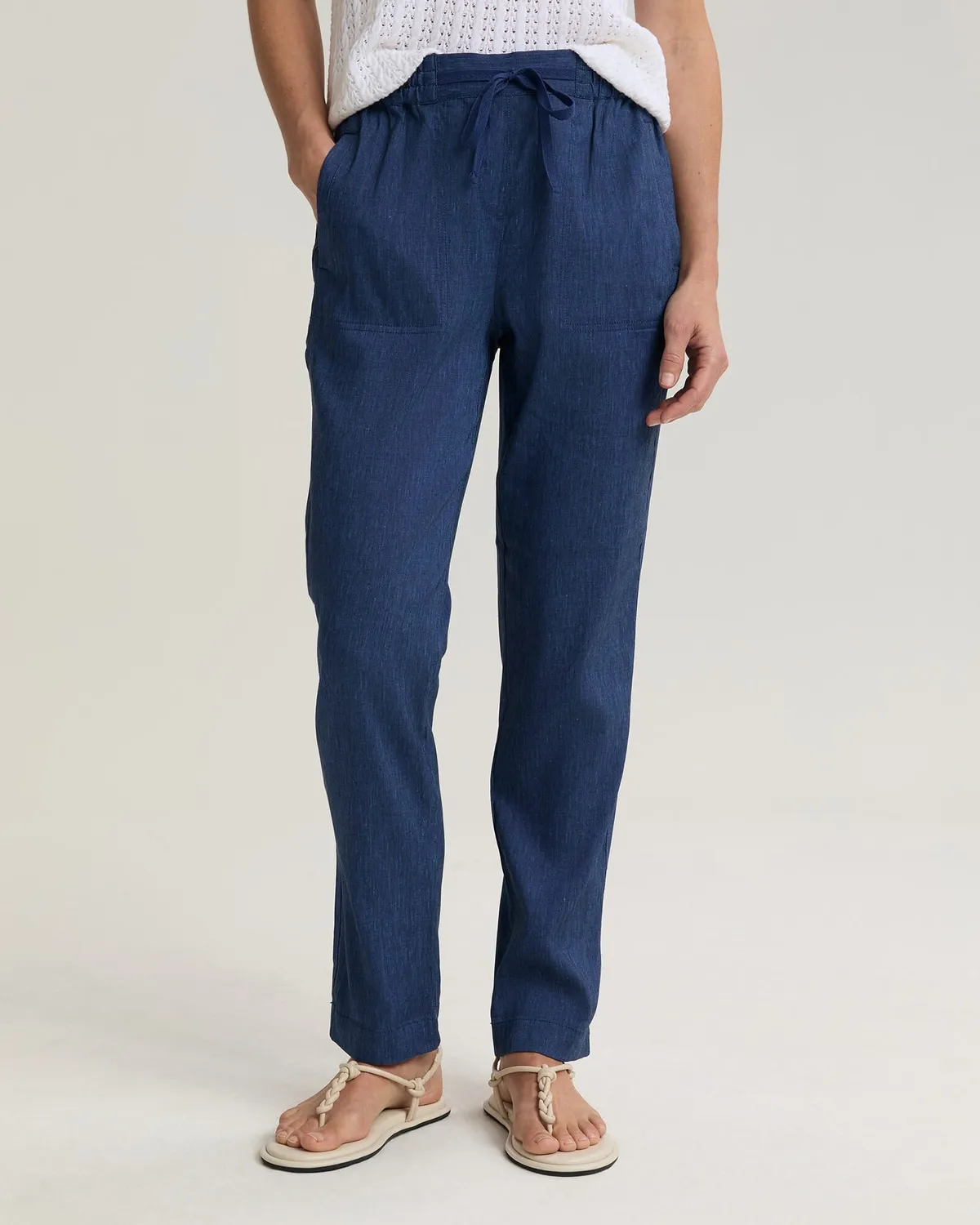 SPORTSCRAFT Rosa pantalon lin stretch femme relax