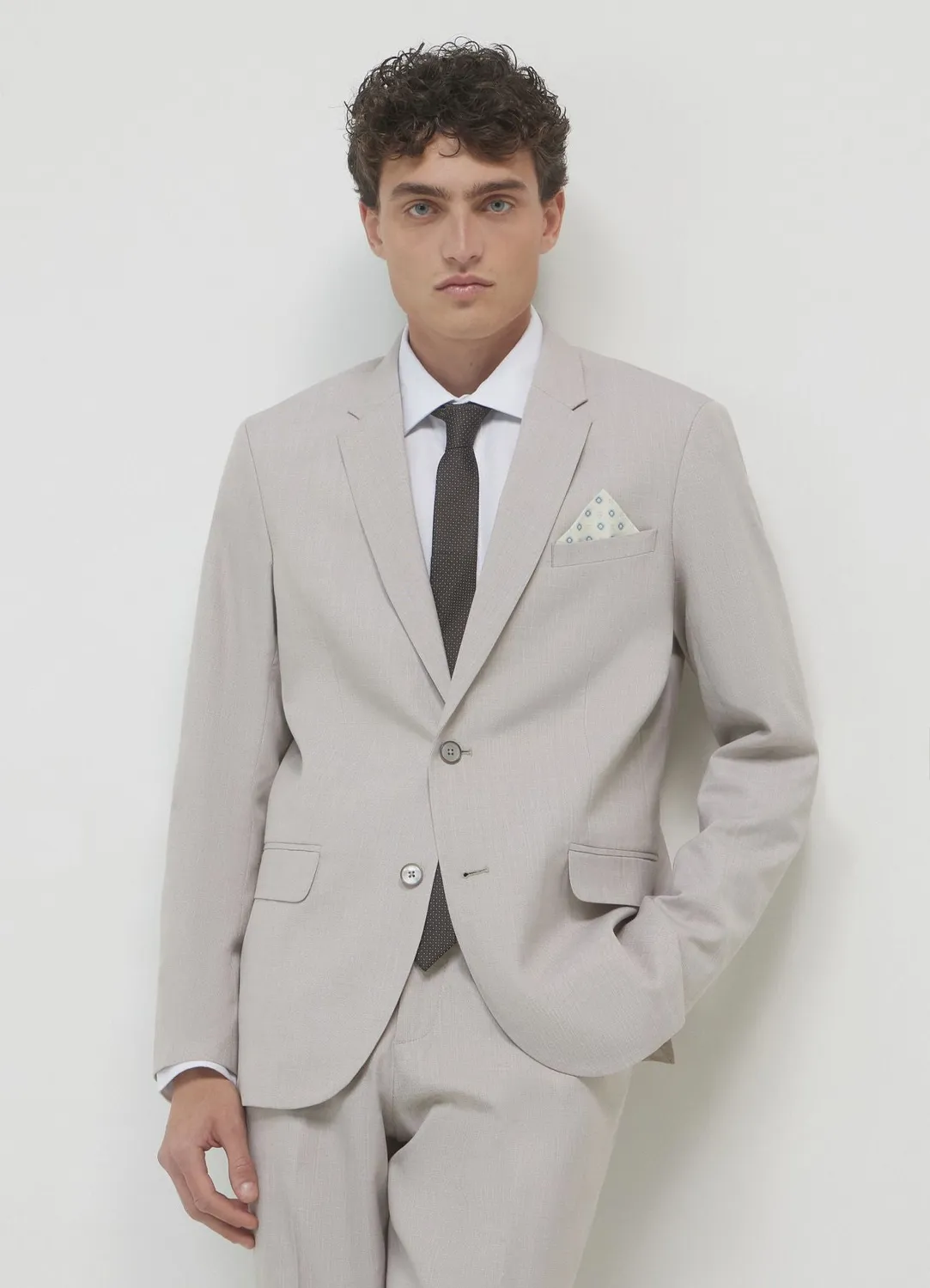 Calliope Blazer Homme Monopetto Coupe Regular