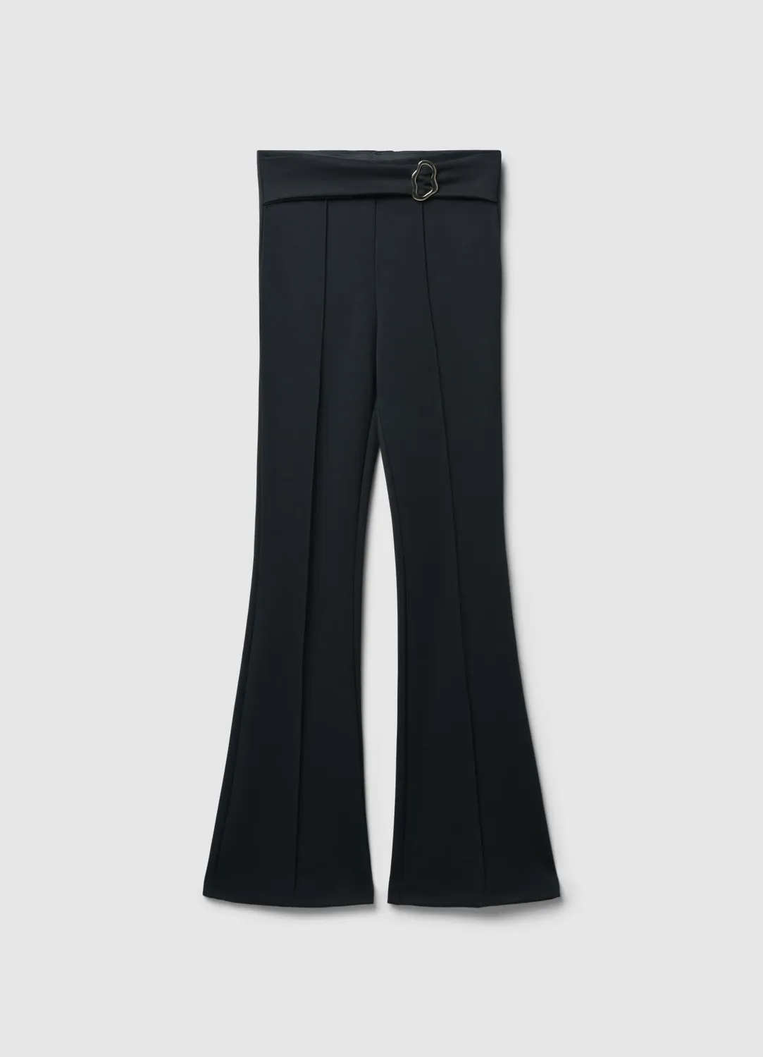 Calliope leggings évasé boucle dorée femme taille haute