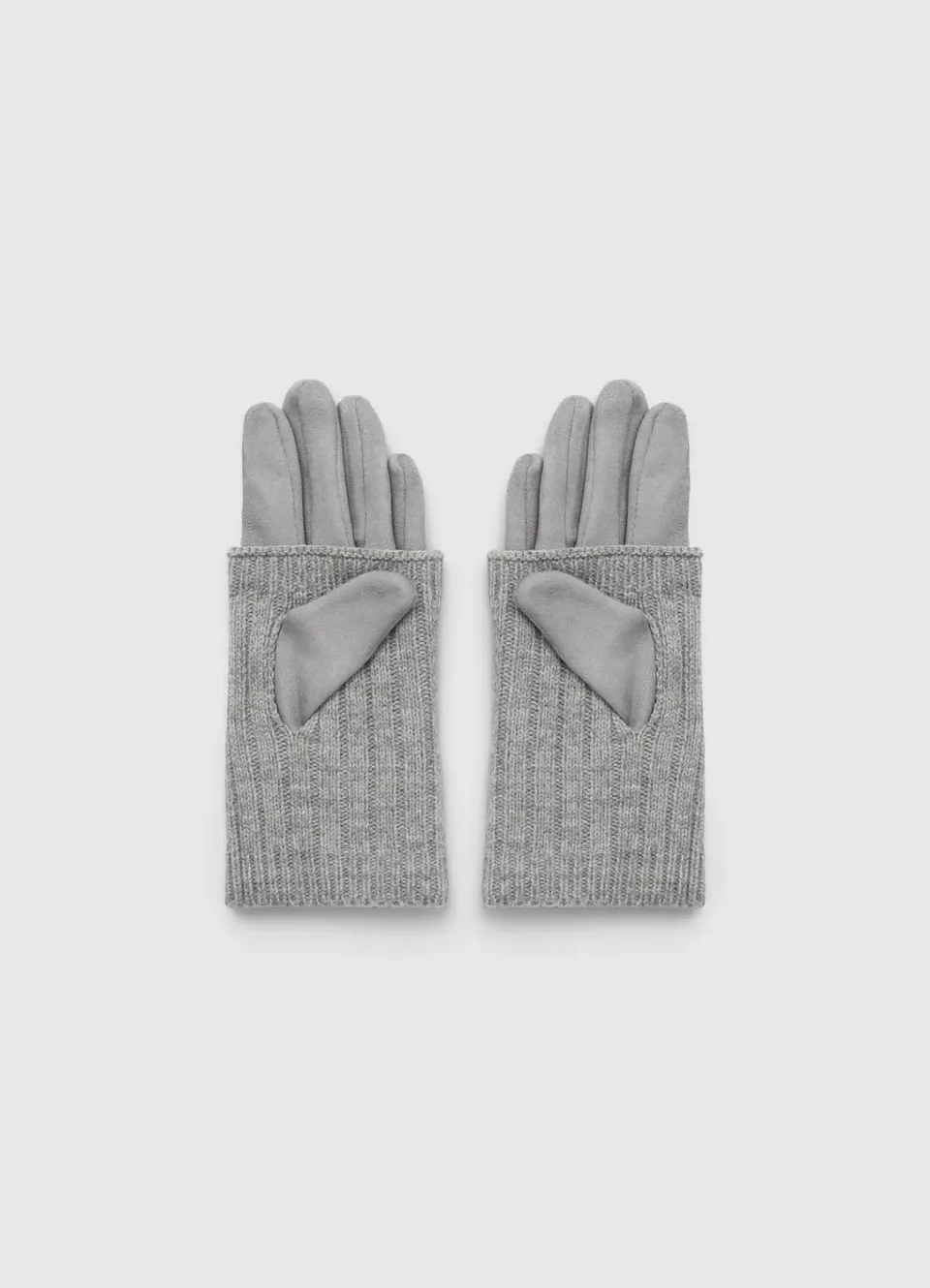 Calliope gants moufle femme côtelés hiver