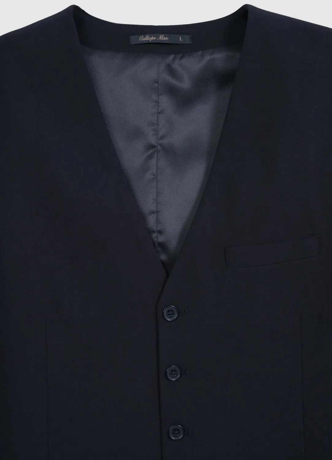 Calliope Gilet bottoni gilet homme tailleur V