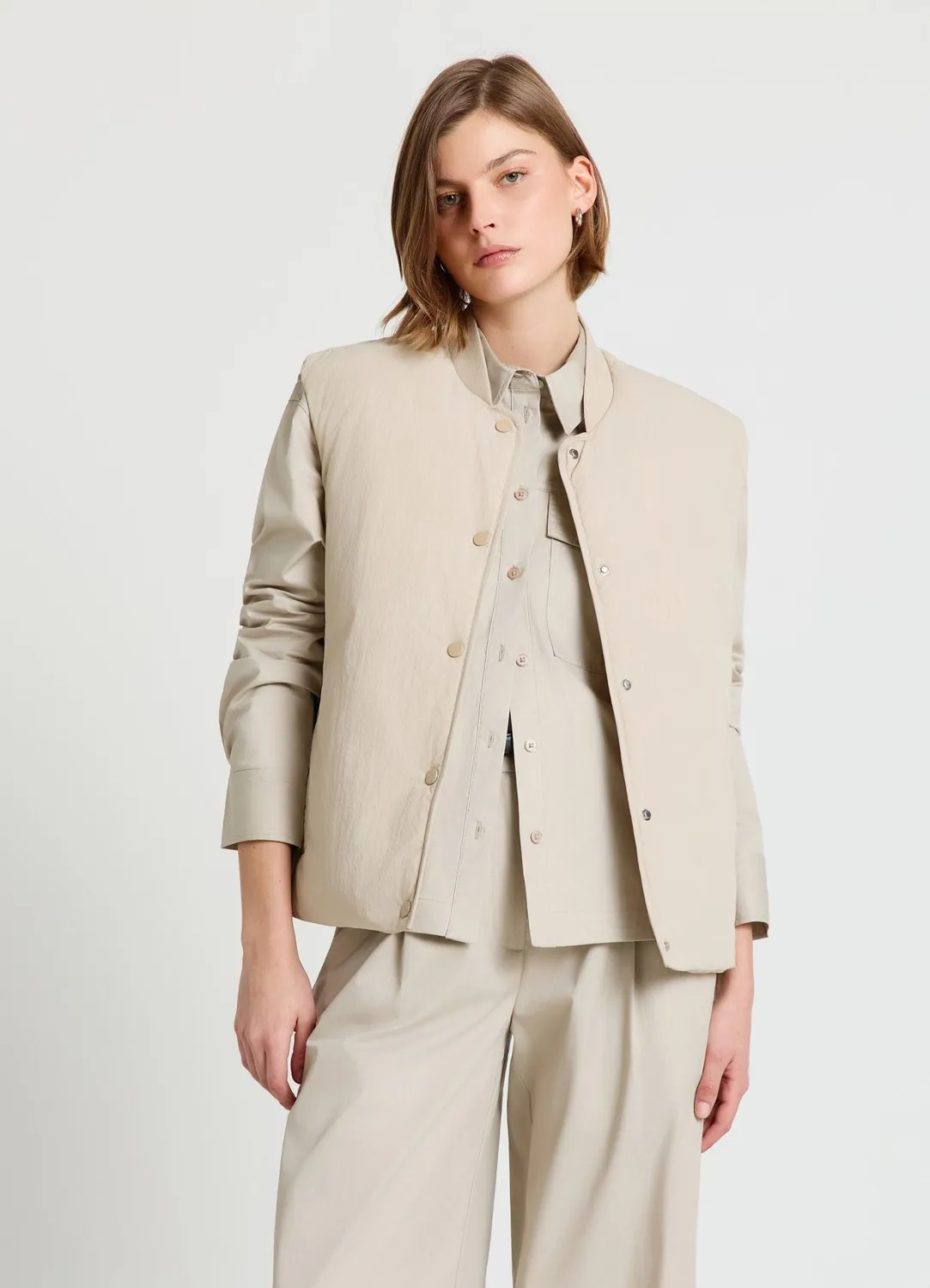 Calliope gilet sans manches femme matelassé