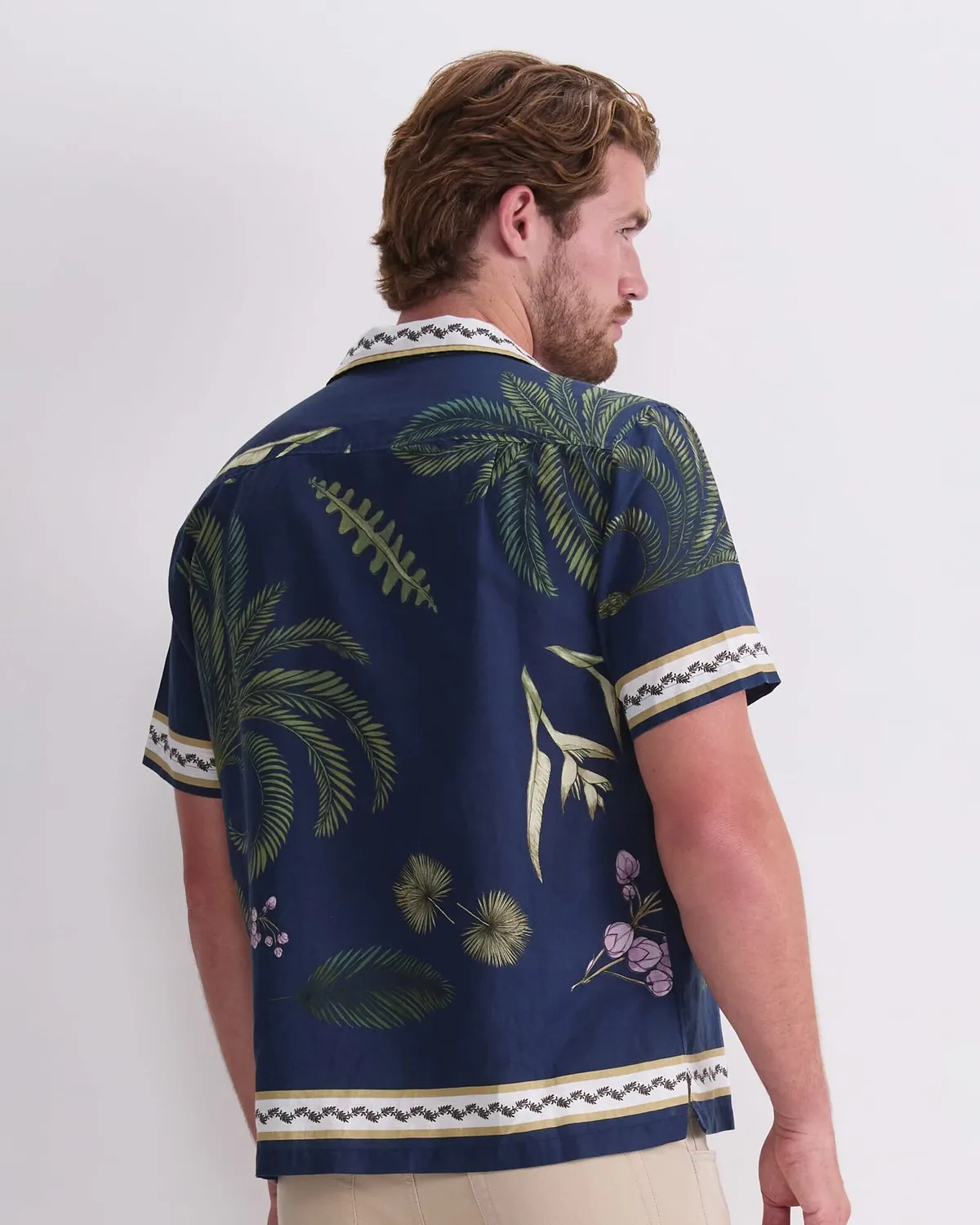 Sportscraft Hamlyn chemise resort lin coton homme