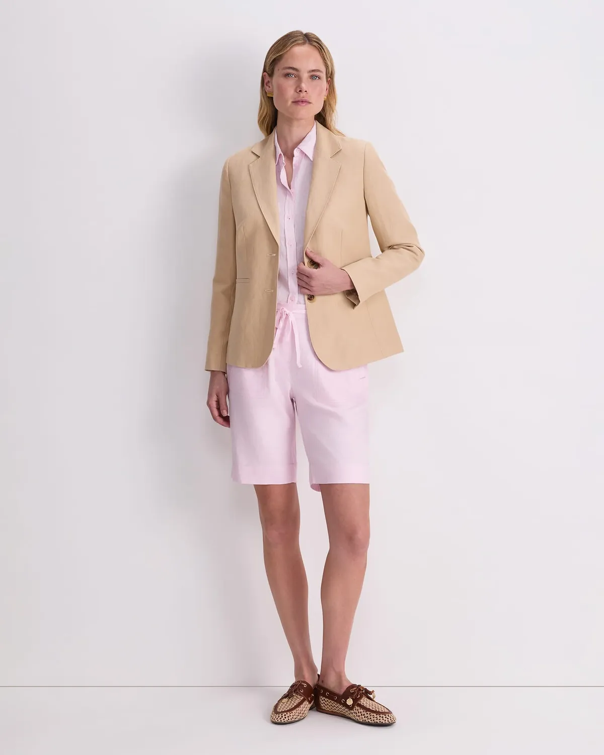 Sportscraft Sloane blazer femme lin coton tailleur