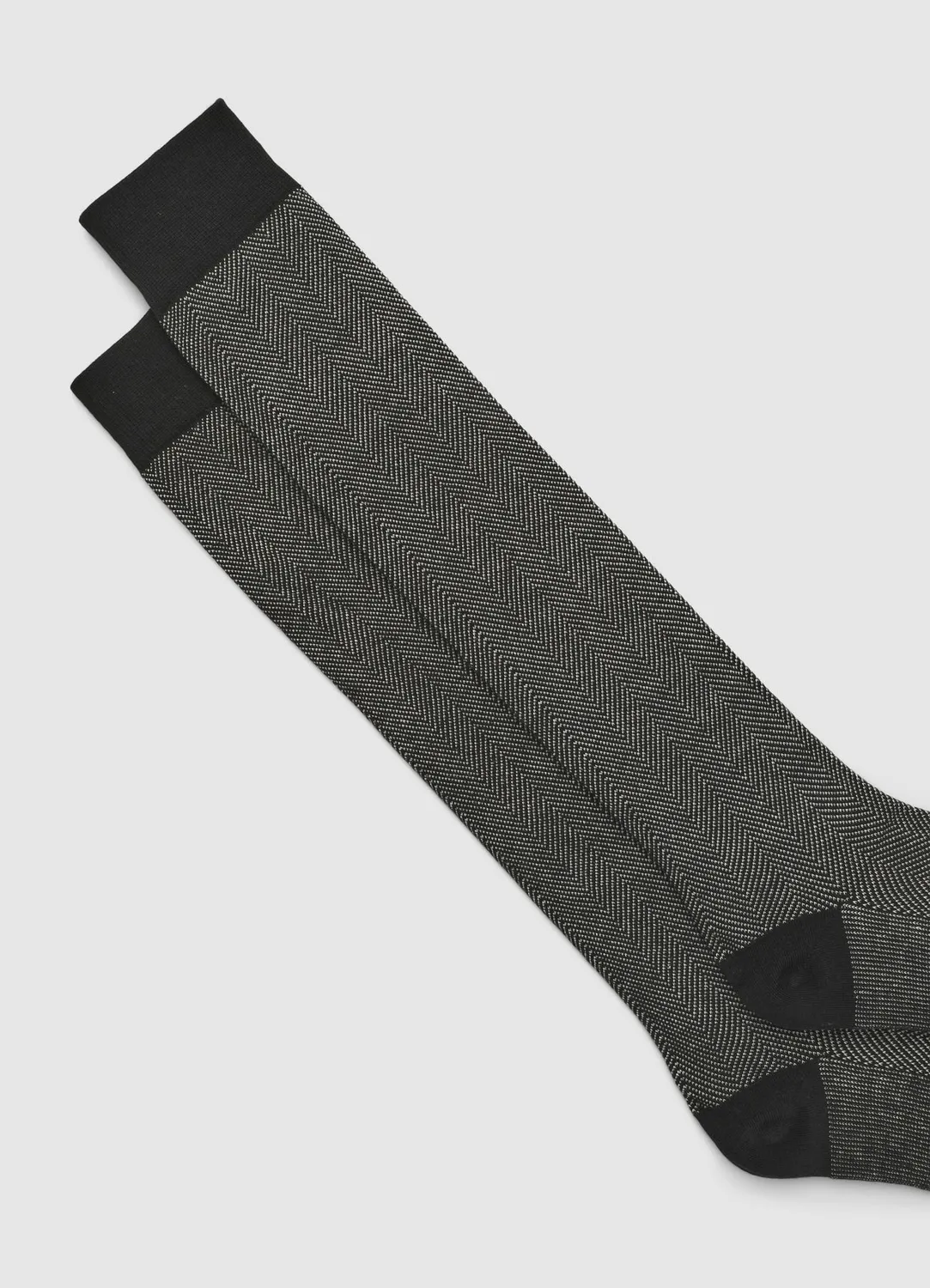 Calliope chaussettes hautes homme chevrons