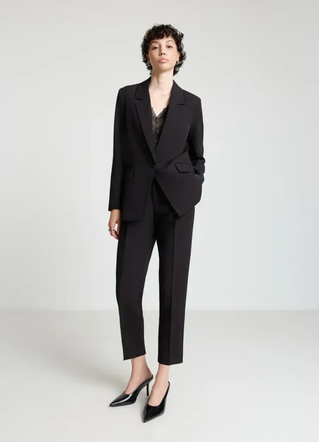 Calliope veste blazer femme un bouton unie