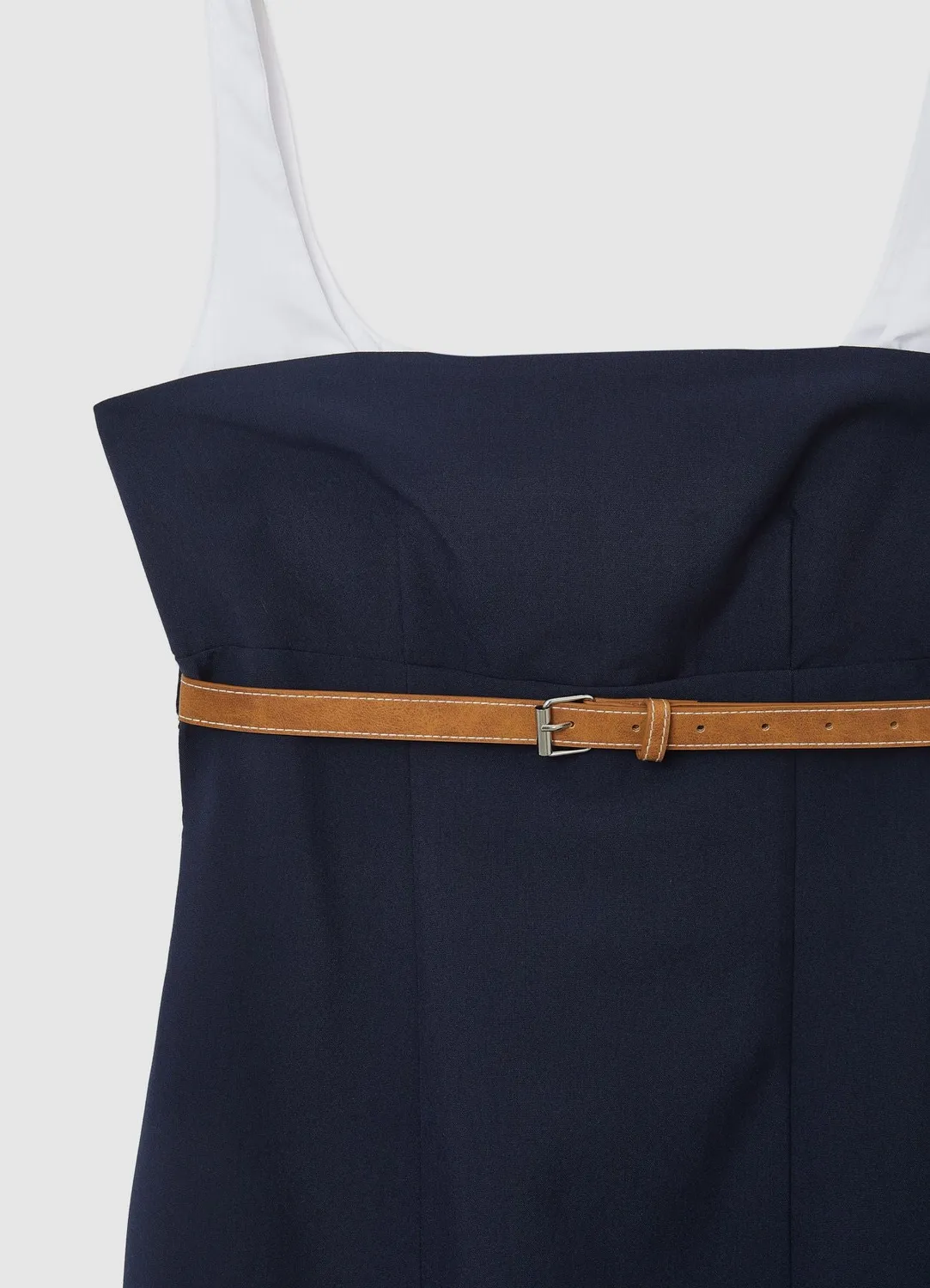 Calliope Atelier robe fourreau courte ceinture femme