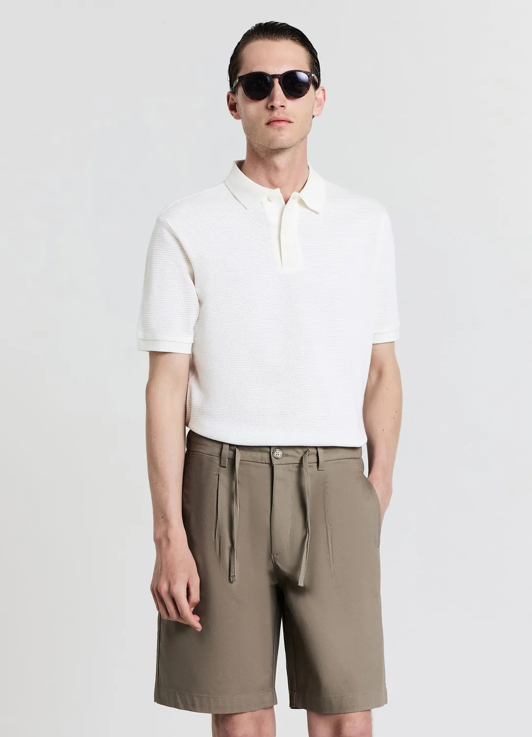Calliope T-shirt Polo polo homme coton regular