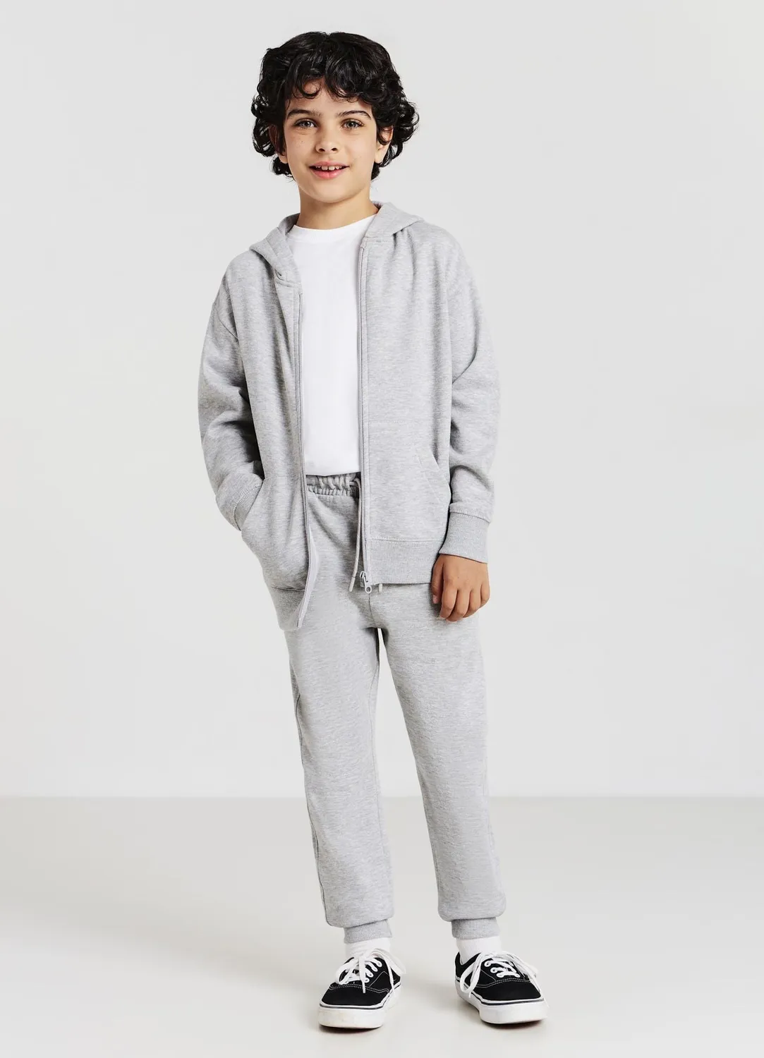 Calliope jogging enfant uni poches élastique