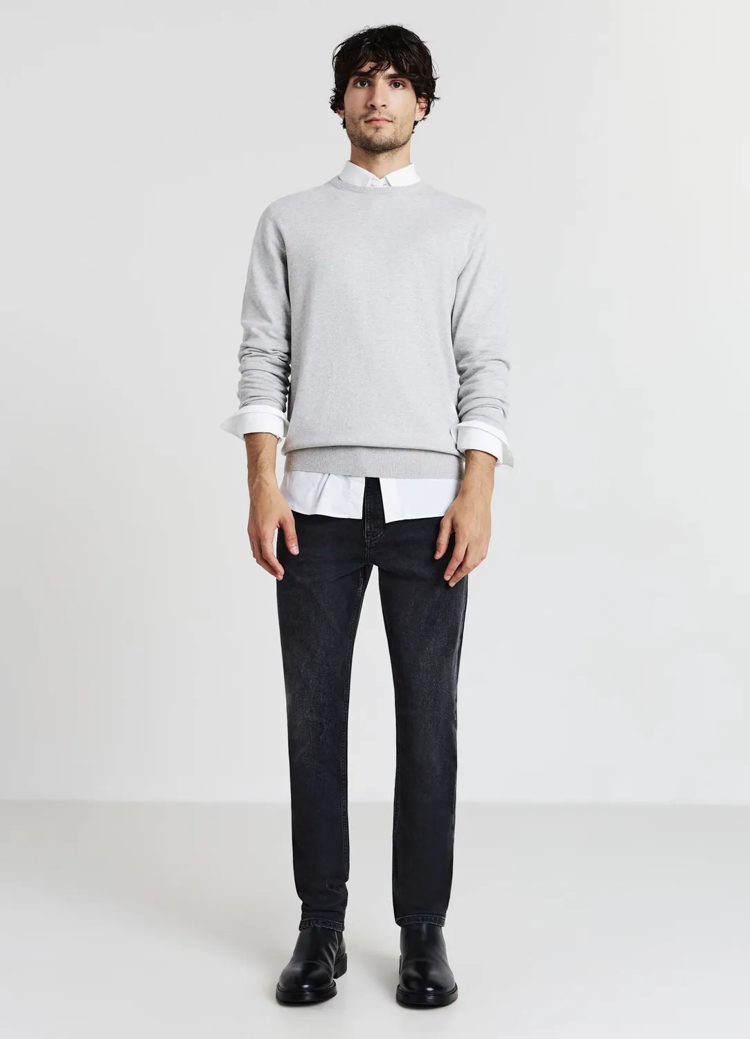 Calliope jean skinny fit homme taille 48 délavé