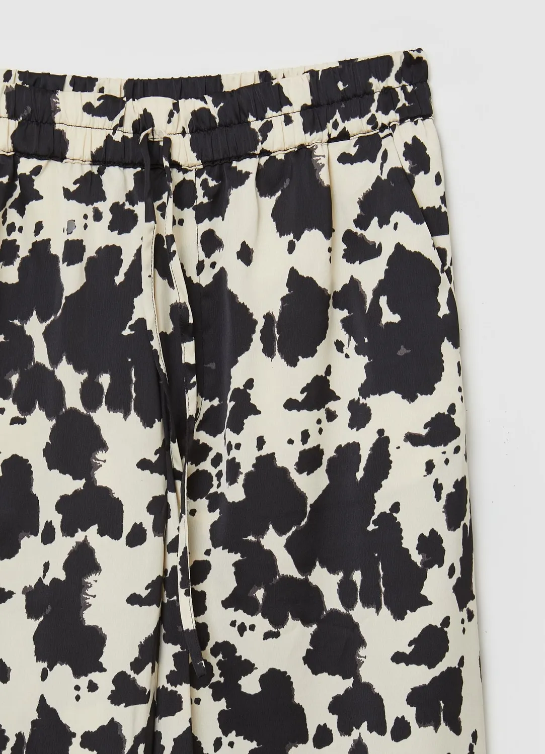 Calliope pantalon effet satin femme à motif