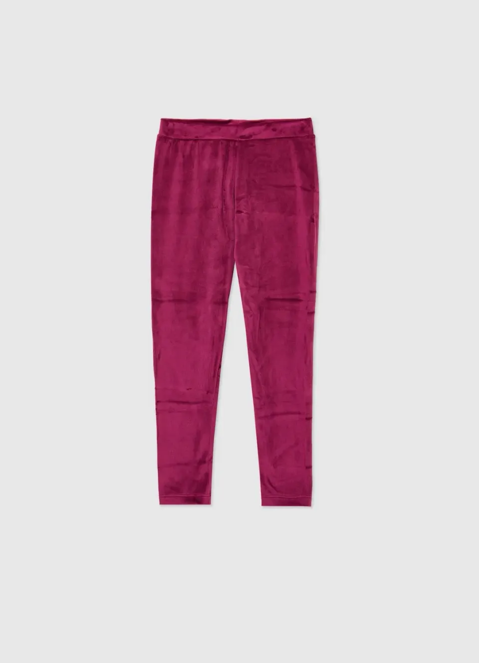 Calliope leggings fille 4-5 ans chenille lot 2 uni