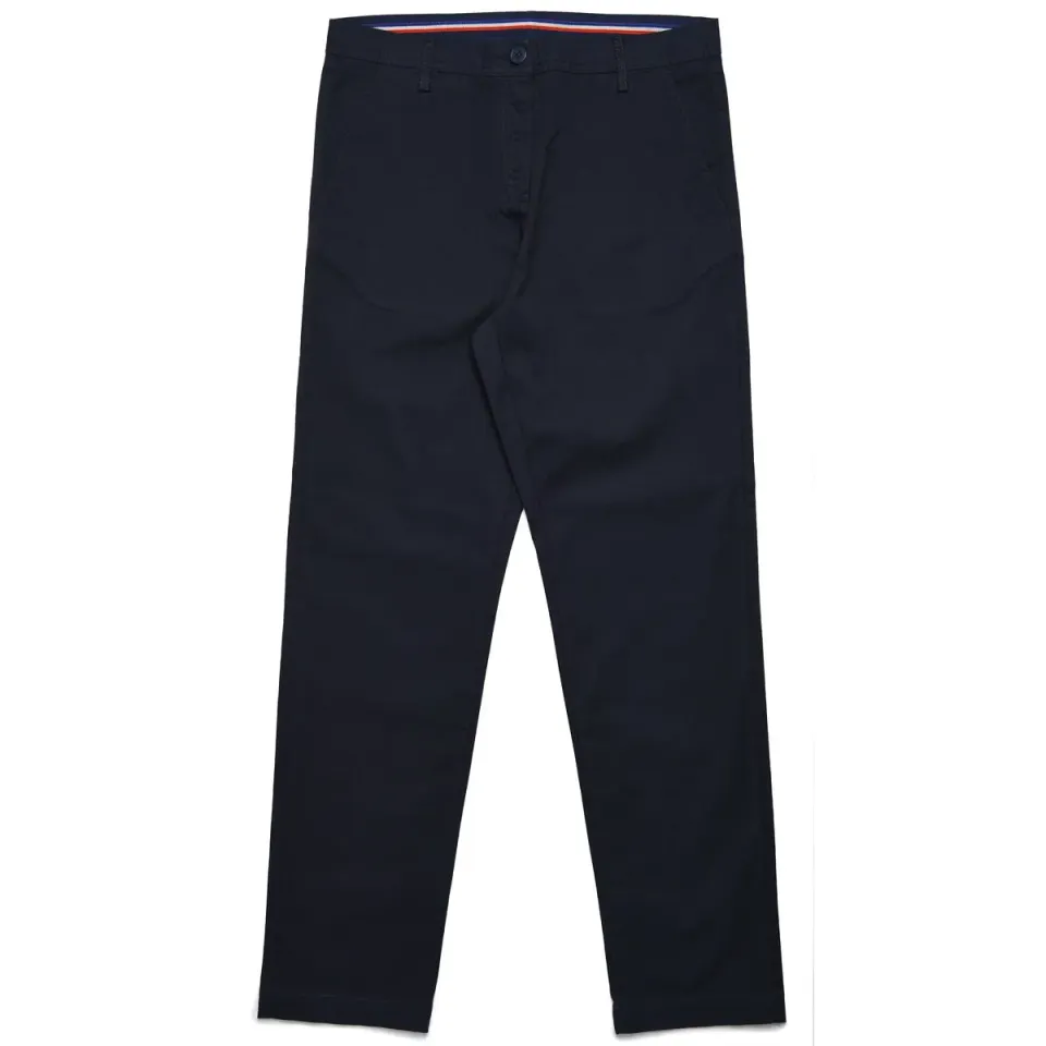 Robe di Kappa Istrion Gabardine pantalon bleu 98% coton