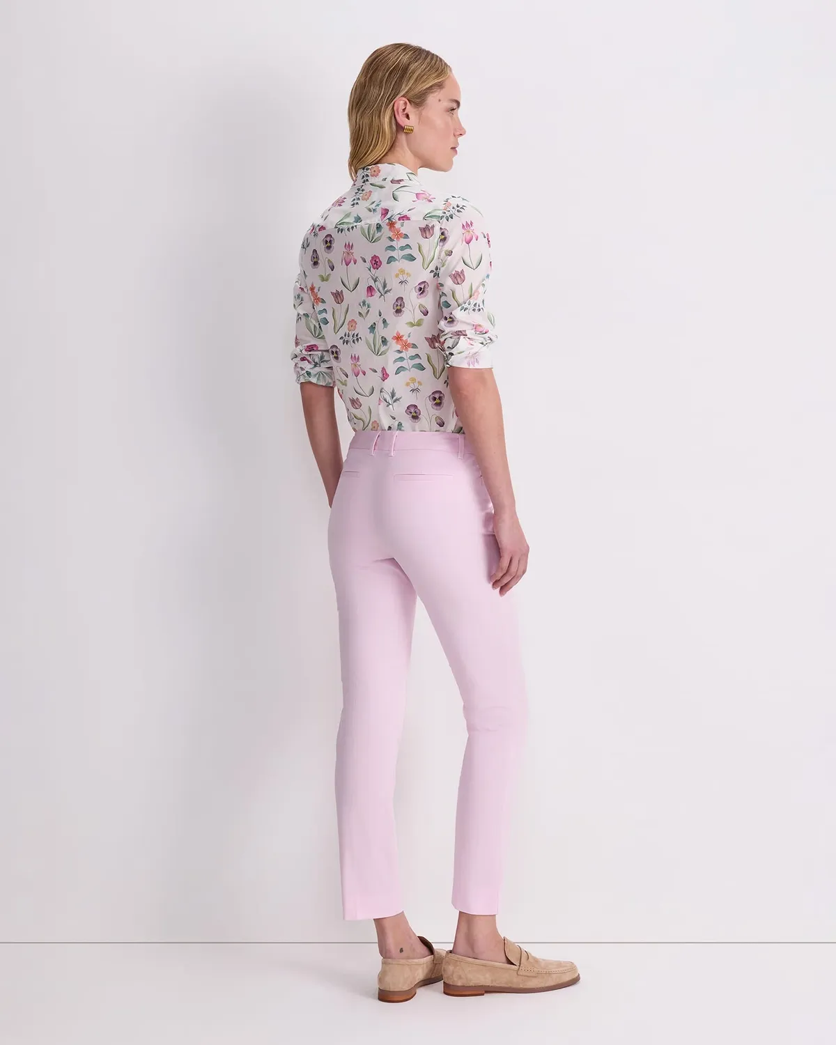 Sportscraft Evie Capri pantalon coton stretch taille 6 infroissable