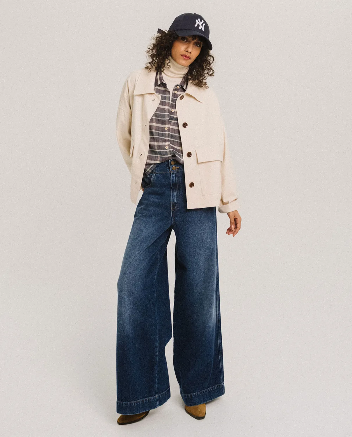 Tinsels Daddy Blue Wave jean baggy 100% coton