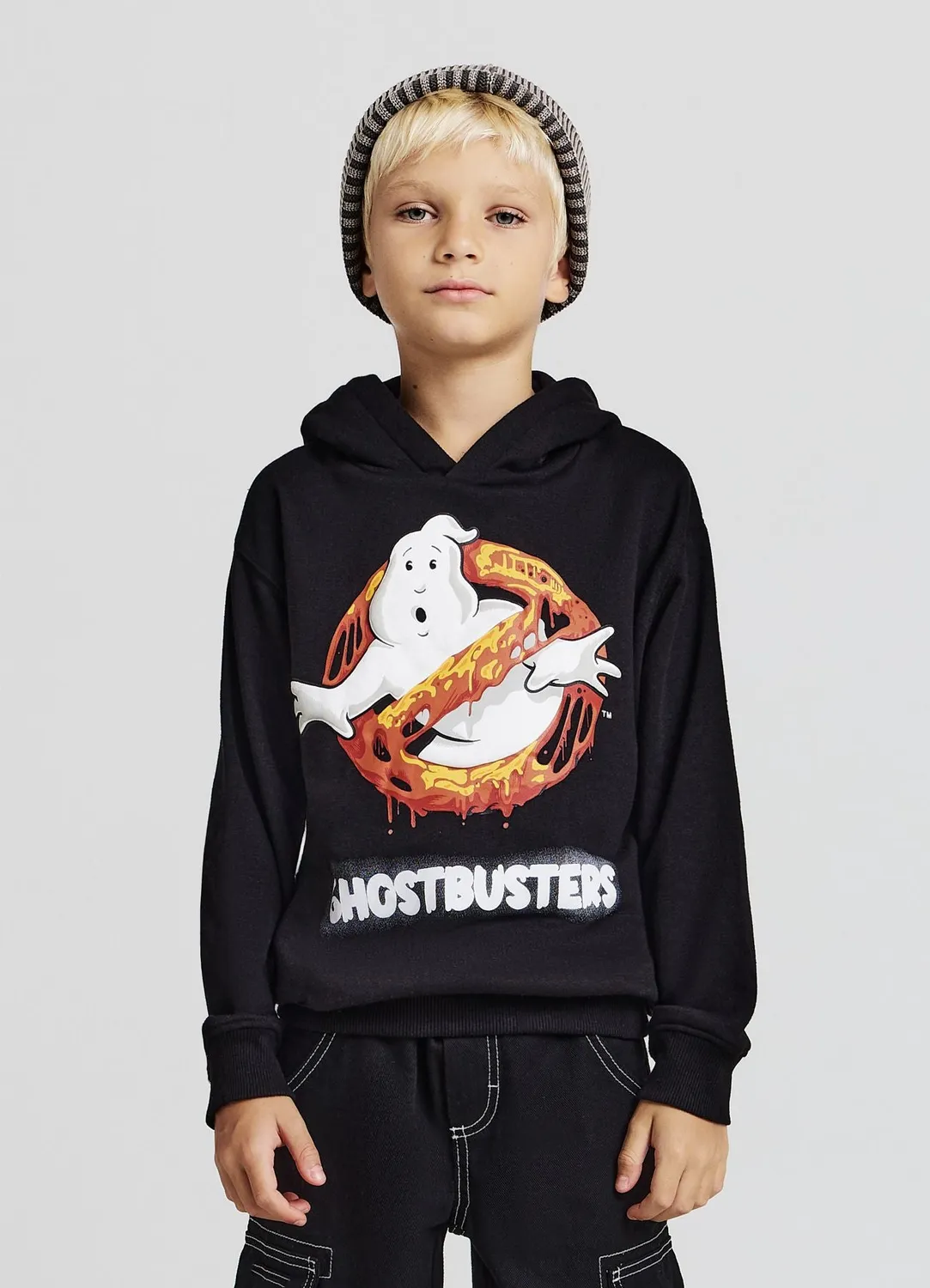 Calliope Ghostbusters sweat à capuche garçon imprimé