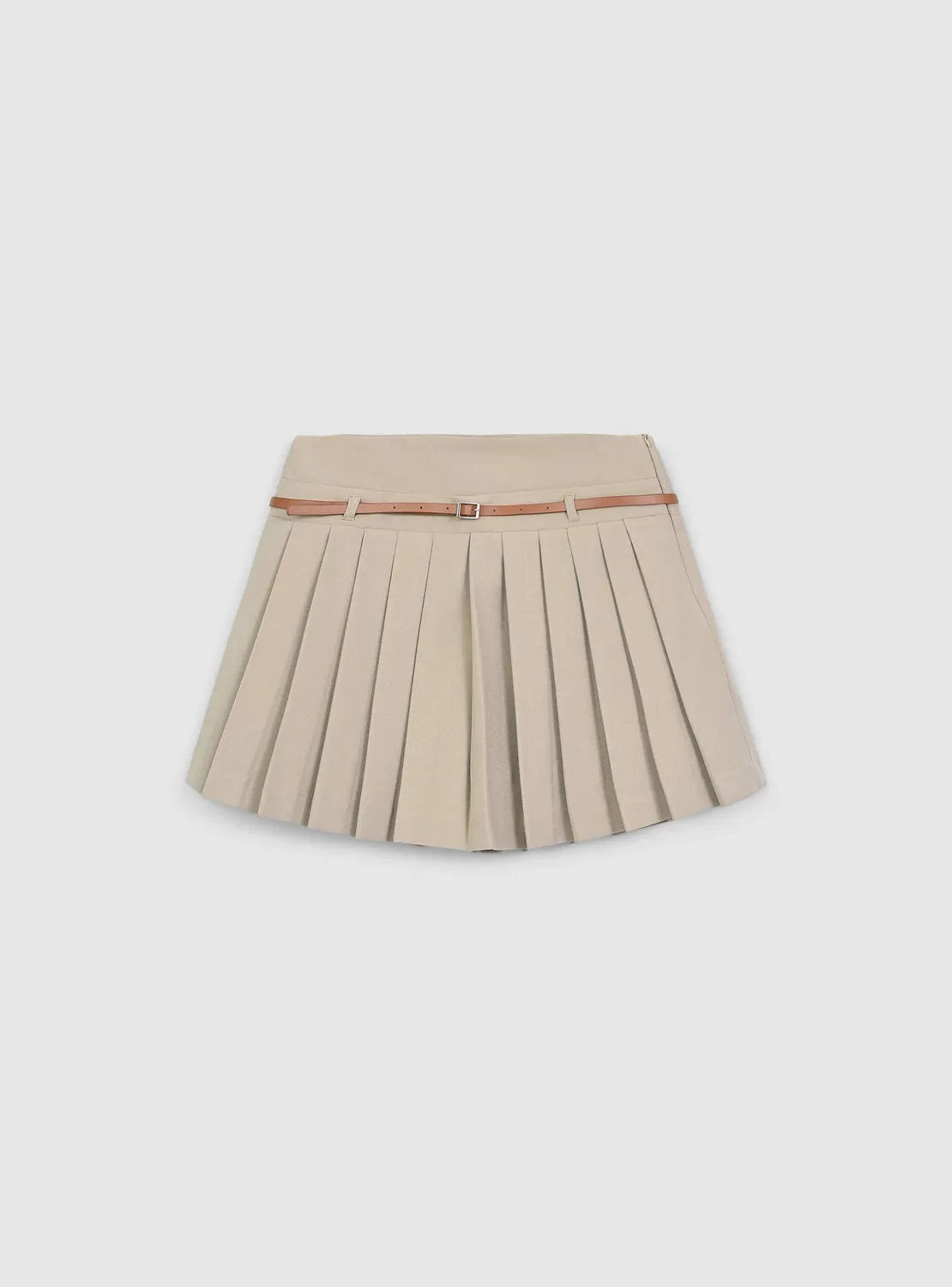 Calliope Gonna pantalone plissé jupe-culotte plissée ceinture