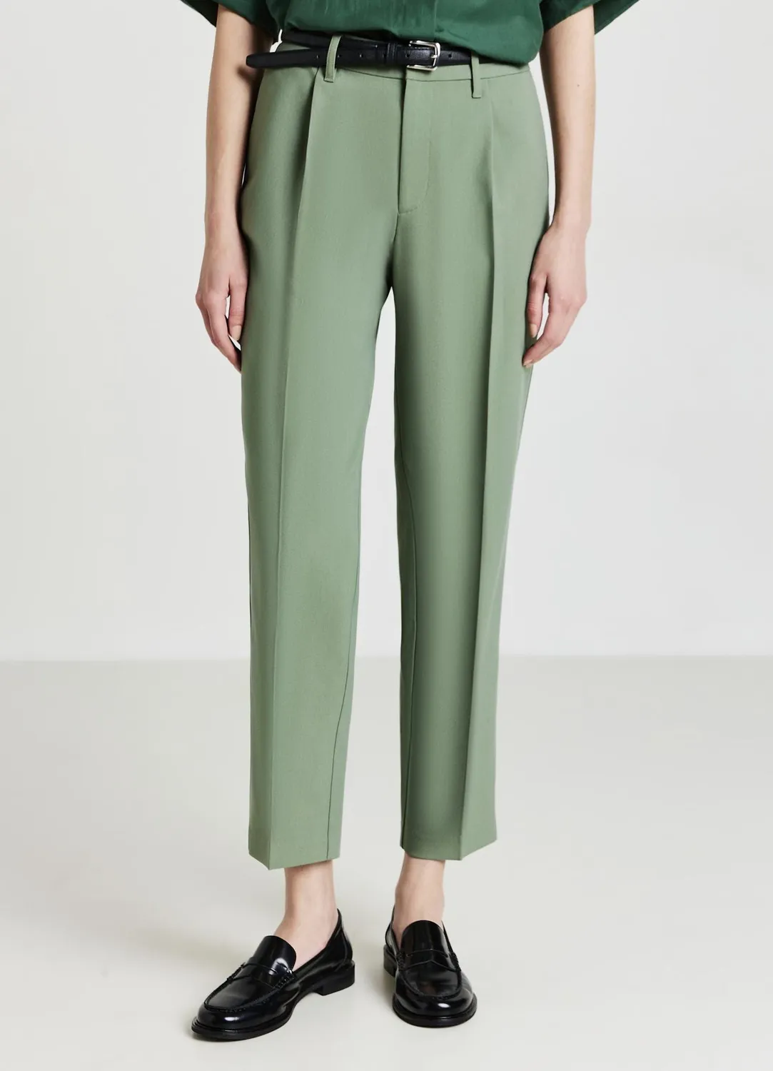 Calliope pantalon long à ceinture poches femme