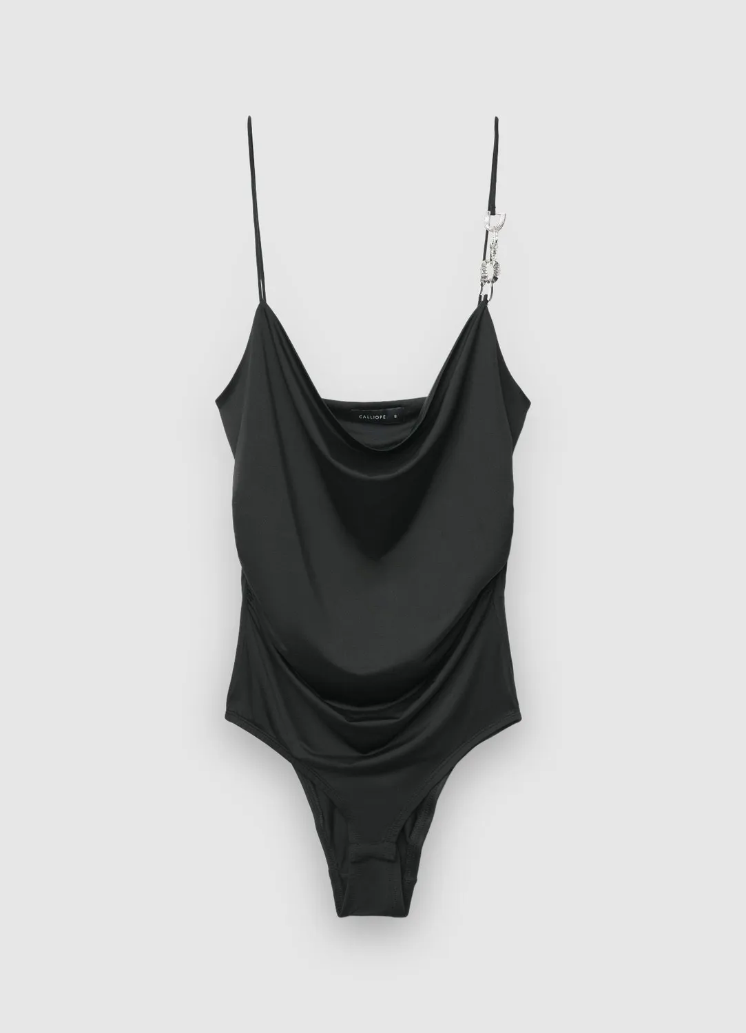 Calliope body chaîne strass femme col bénitier
