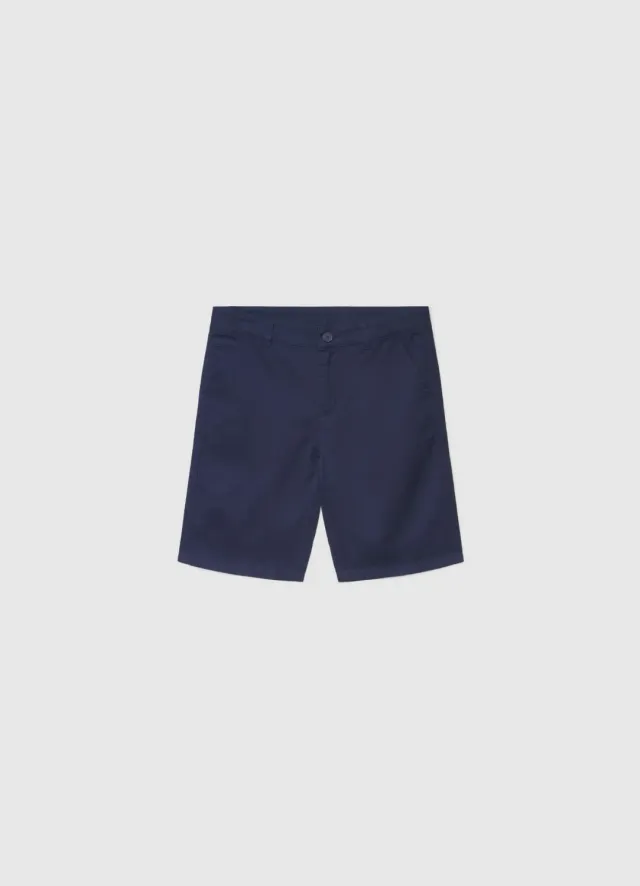 Calliope Short Chino Uni Garçon Coton