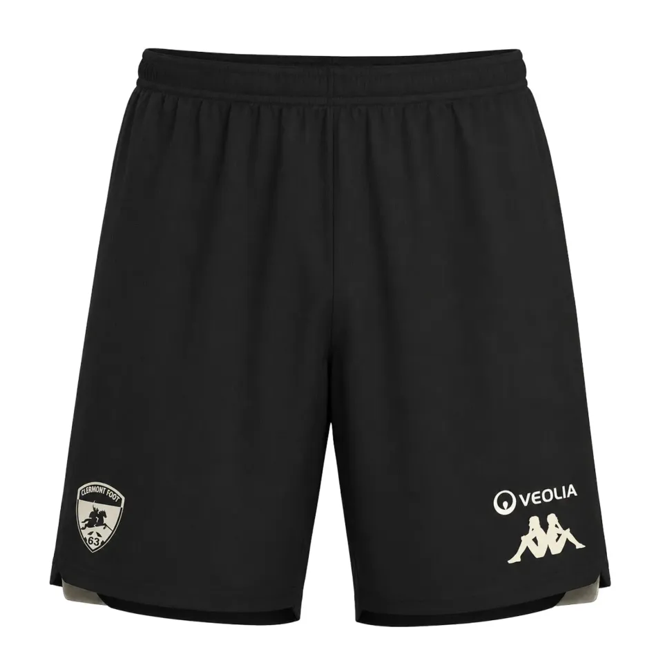 Robe di Kappa Ryder short Clermont Foot enfant gris