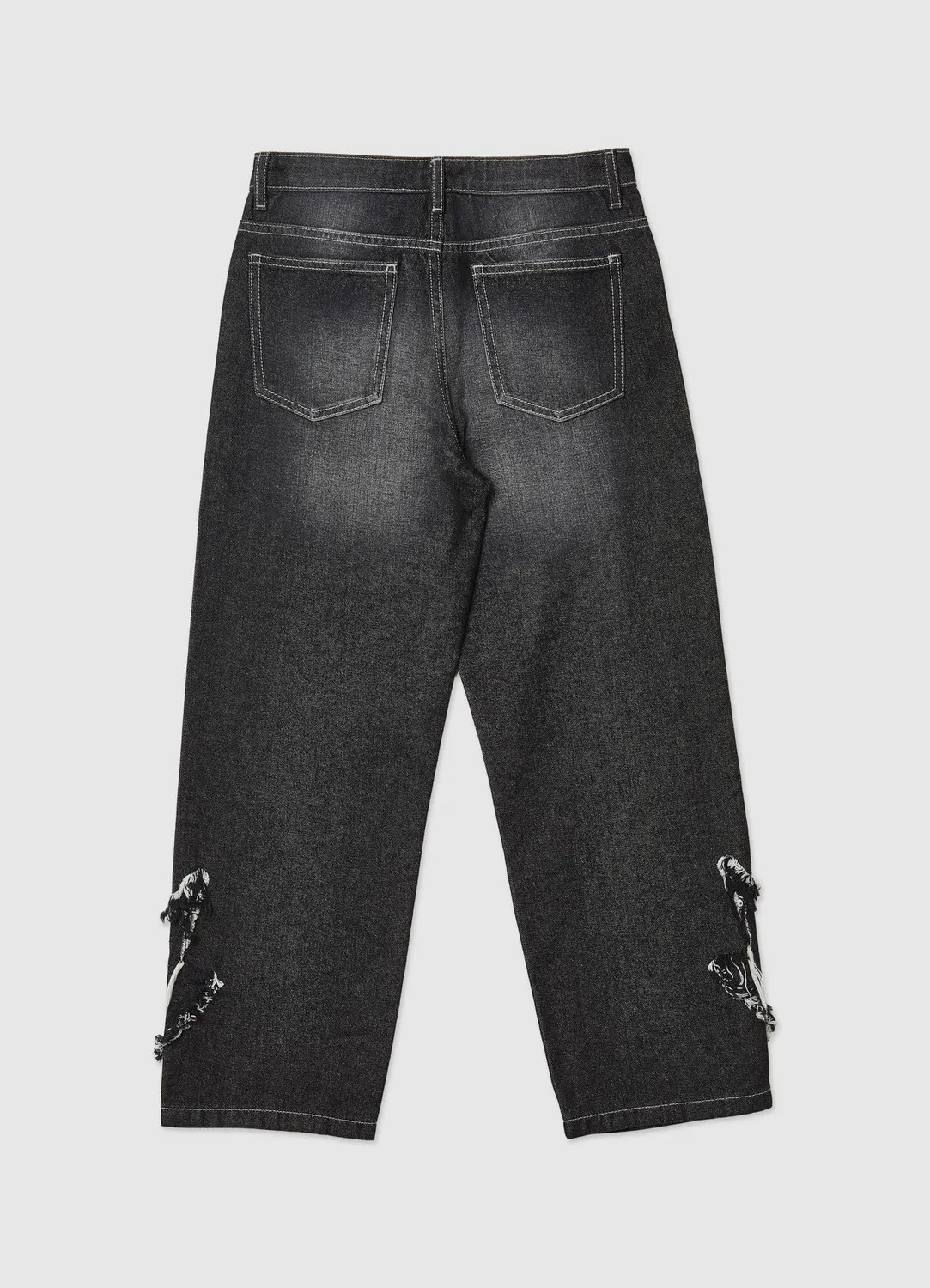 Calliope Super Baggy jean garçon déchiré 10-11 ans