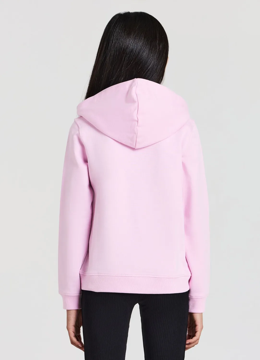 Calliope Angel sweat fille à capuche poche zippée