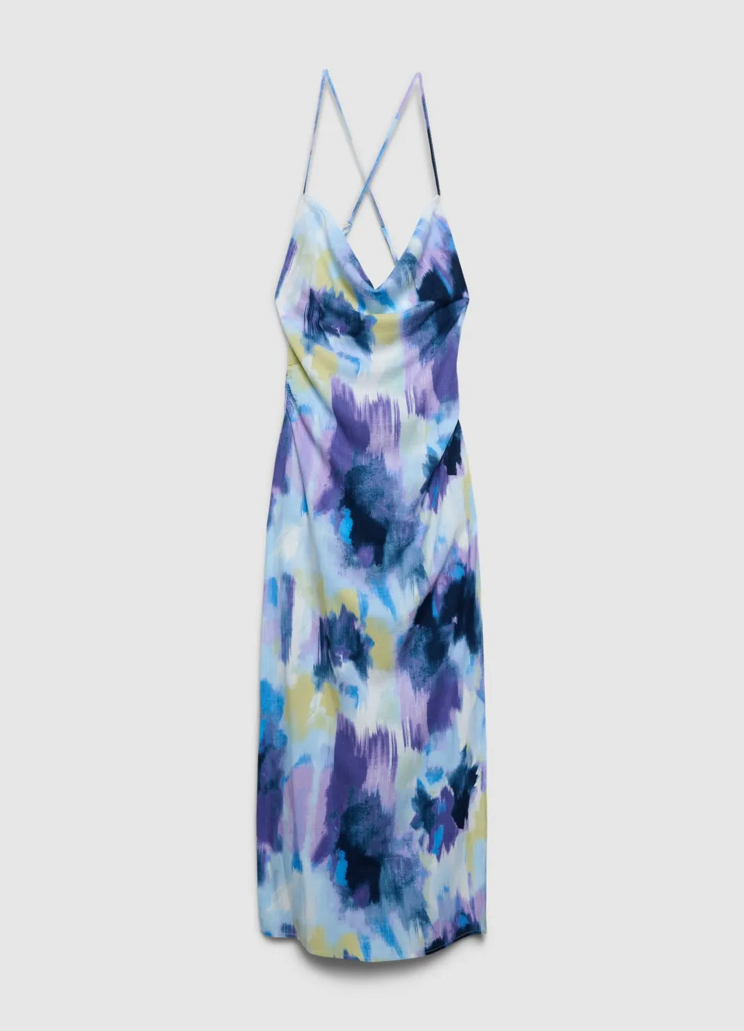Calliope Atelier robe tie-dye châle soirée femme