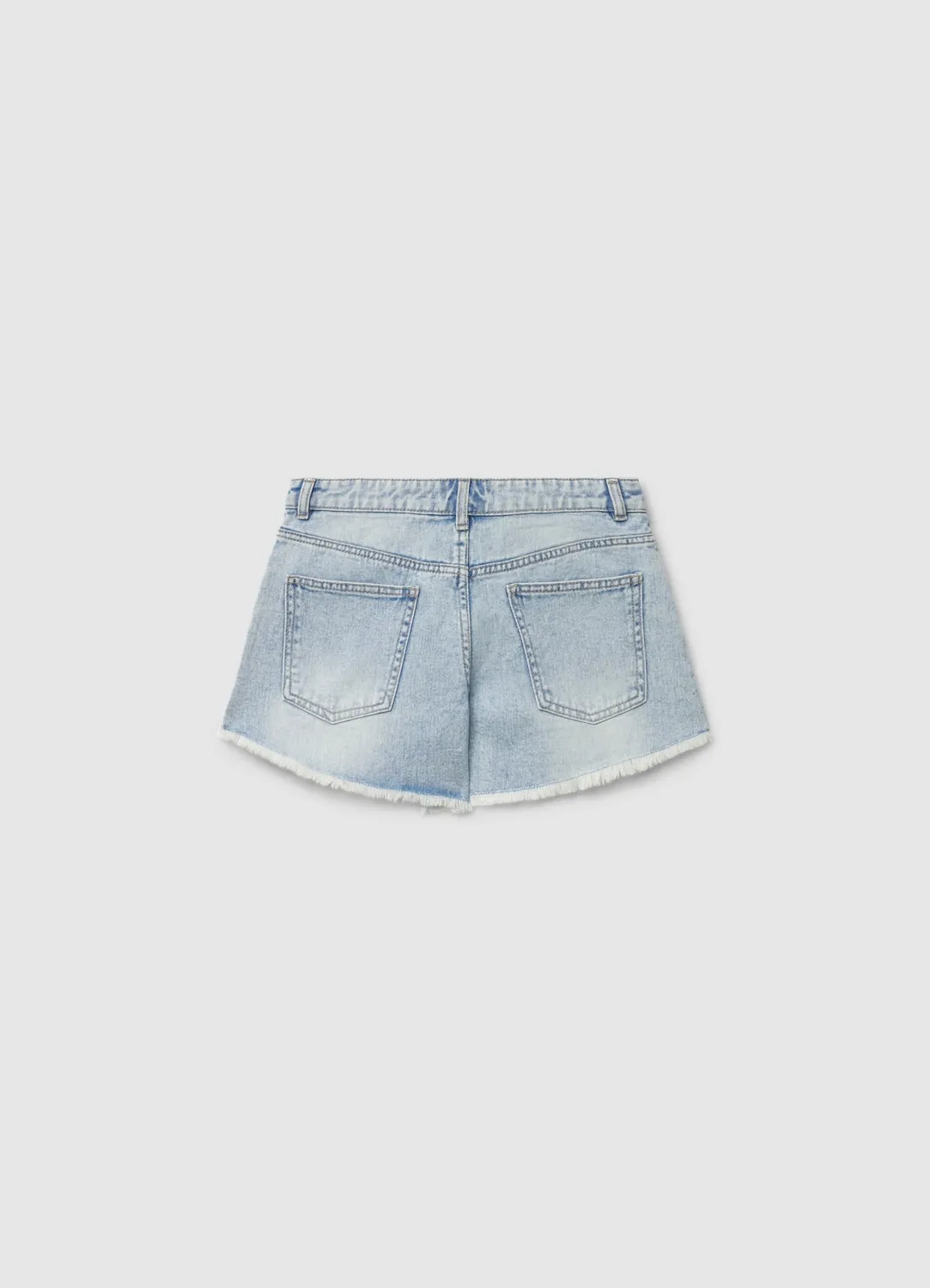 Calliope short mom denim fille strass