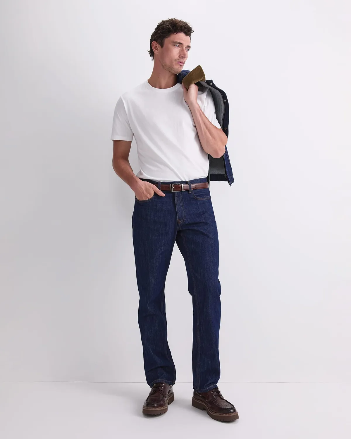 Sportscraft Anderson Straight Jean brut coupe droite homme