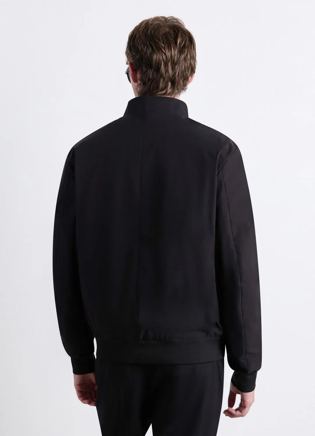 Calliope bomber zip homme col montant uni