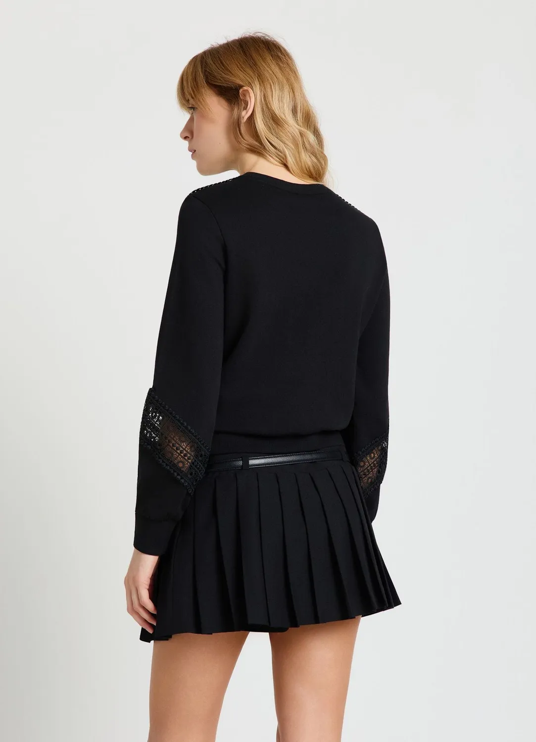 Calliope sweat col rond brodé manches longues XS-3XL
