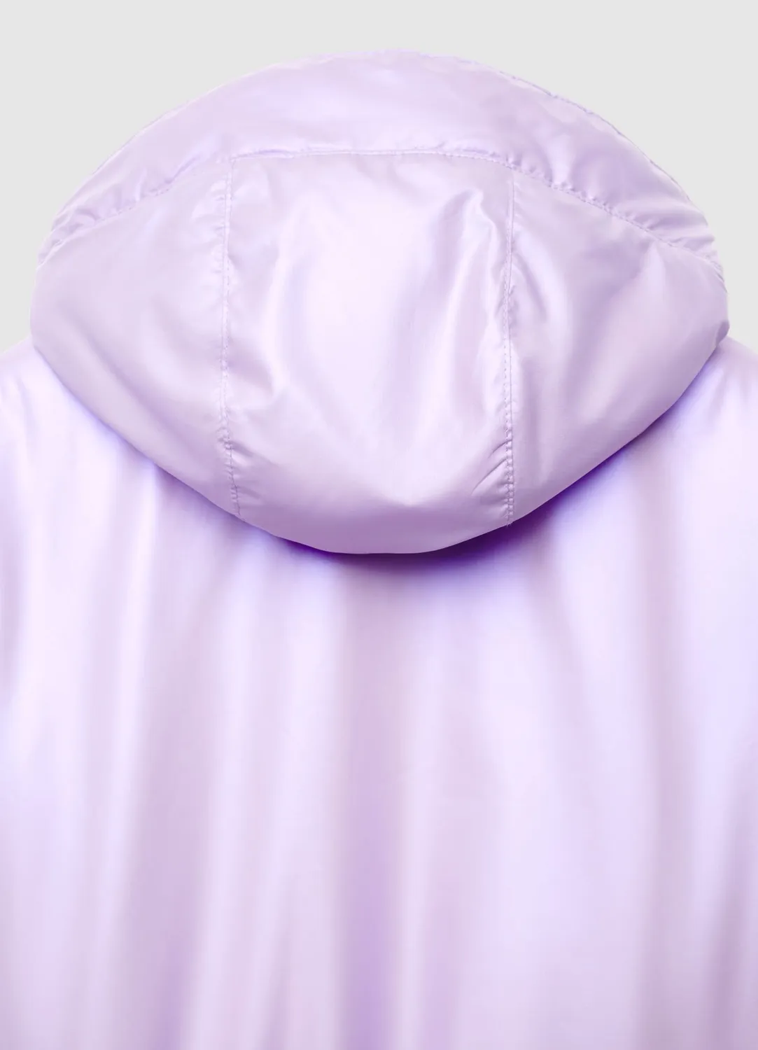 Calliope coupe-vent fille capuche zip effet laminé
