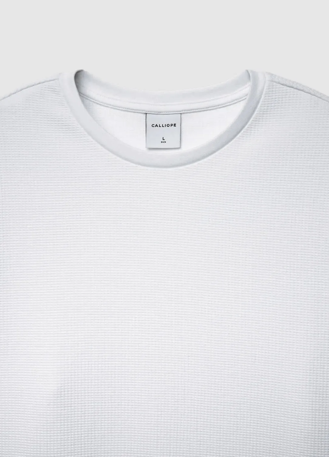 Calliope sweat col rond homme coton uni sans capuche