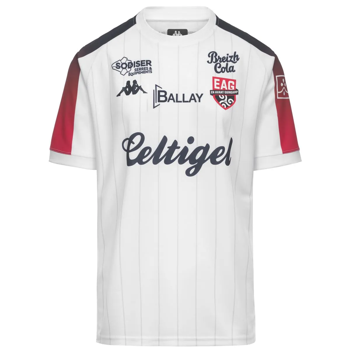 Robe di Kappa Meerolo Away maillot Guingamp 26/27 blanc homme