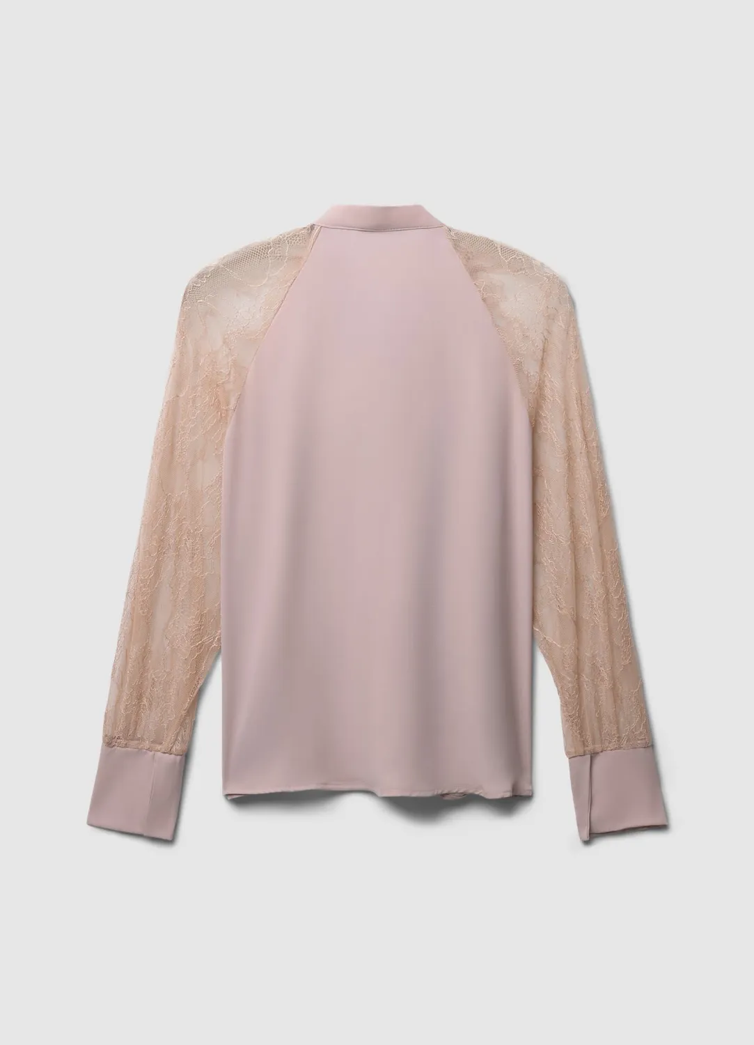 Calliope blouse nœud manches dentelle femme