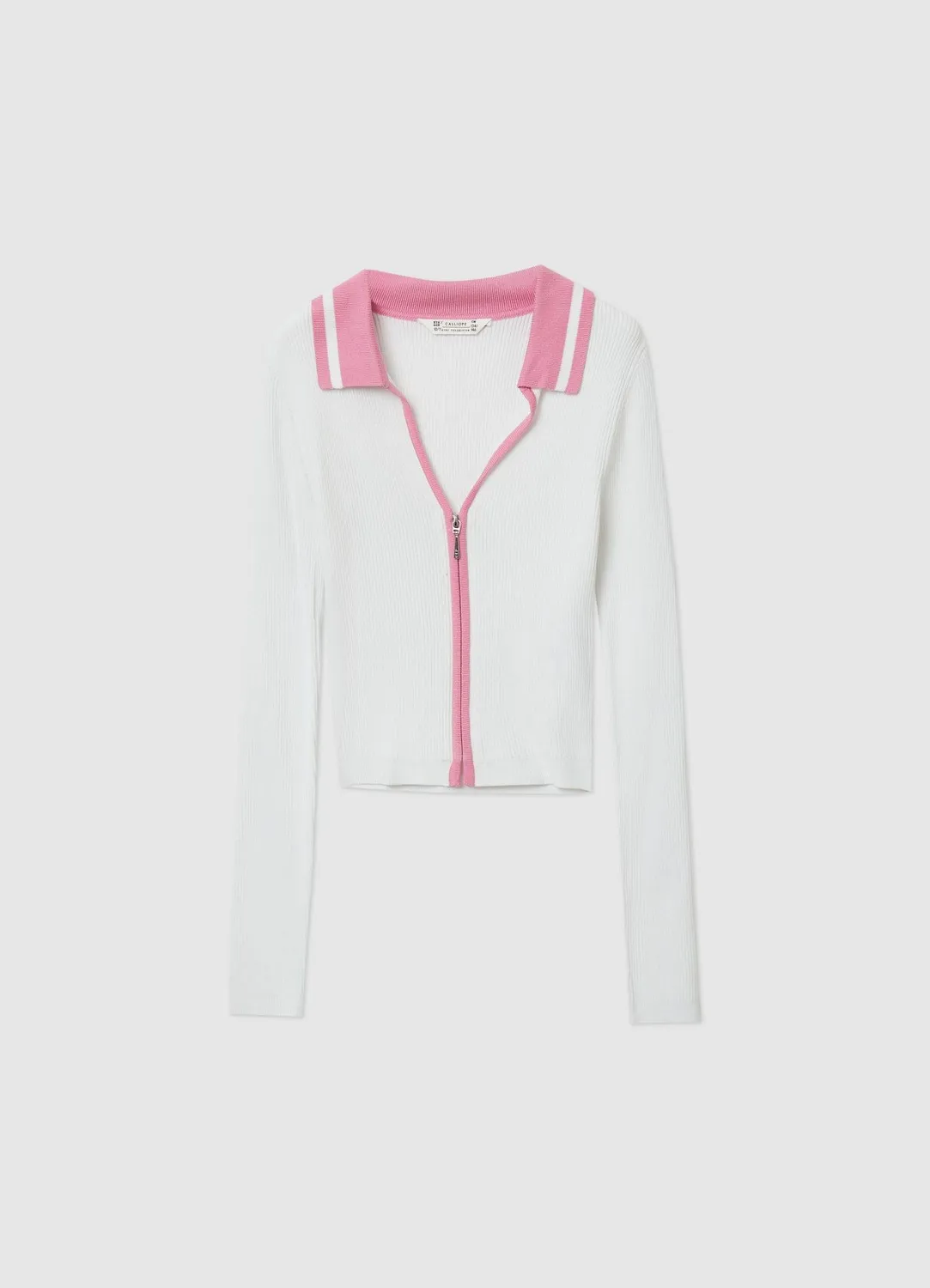 Calliope polo zip fille manches longues 10-11 ans