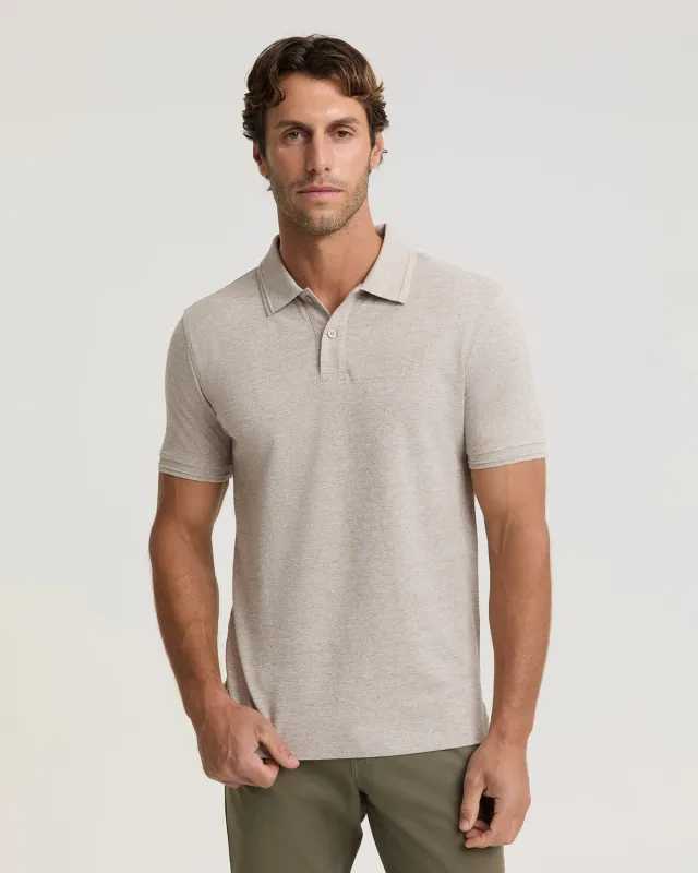 Sportscraft SC Melange polo piqué coton homme
