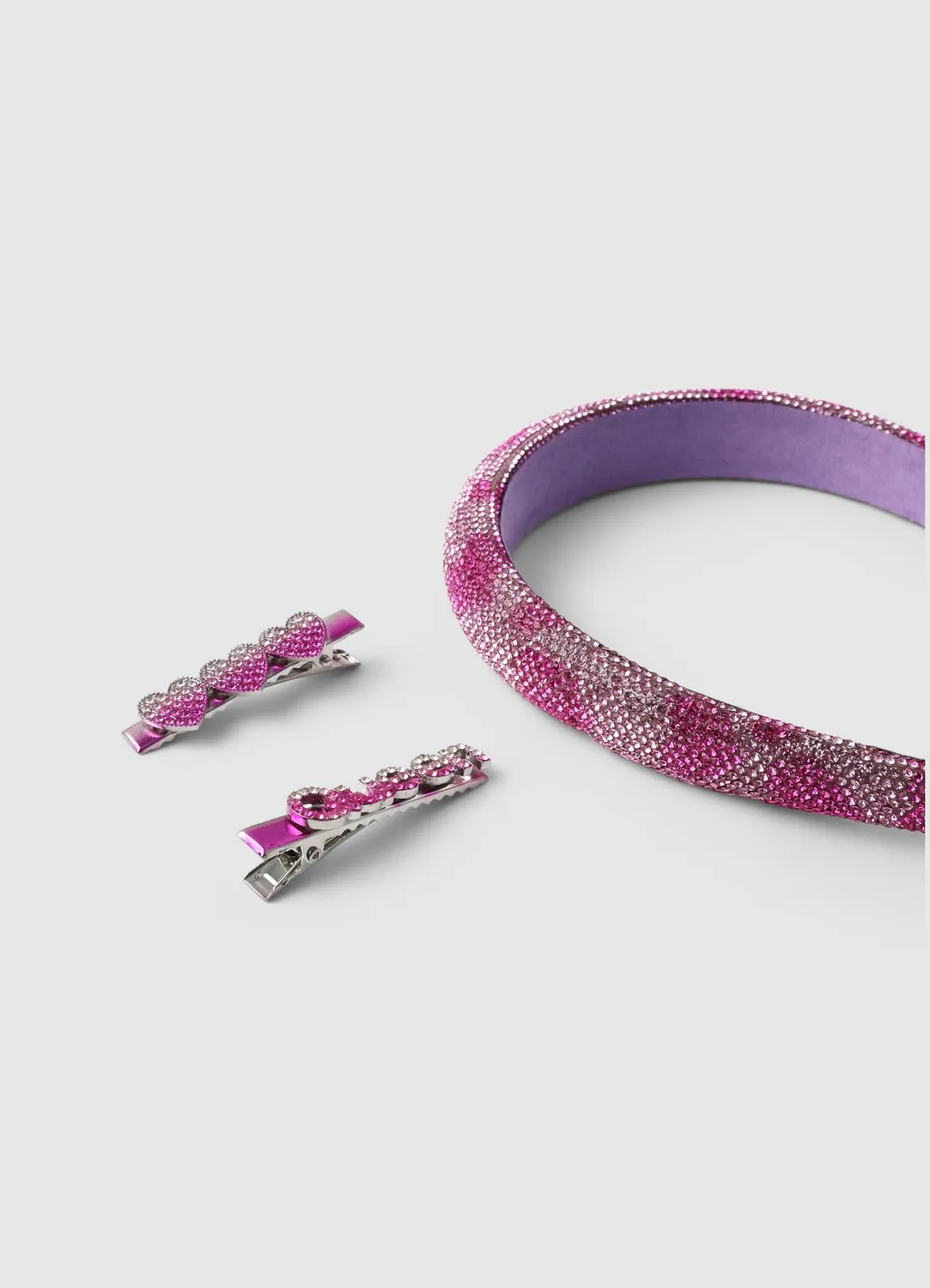 Calliope lot 3 accessoires cheveux strass fille