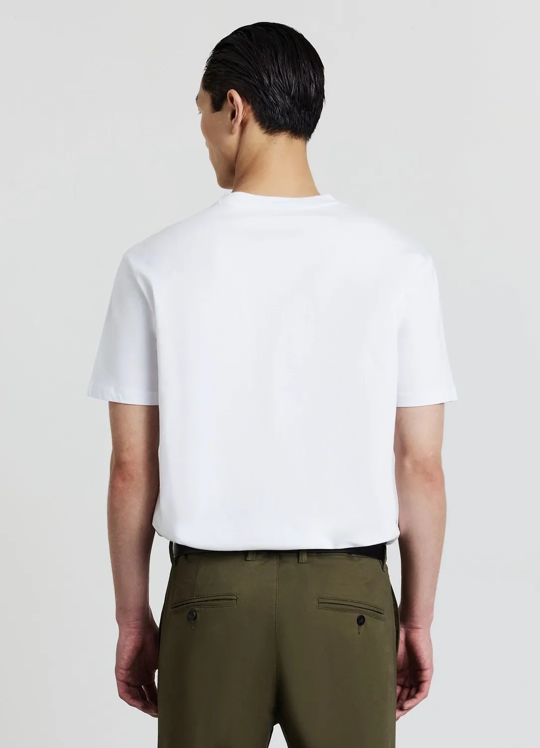 Calliope T-shirt col rond homme coton uni regular S-XXL