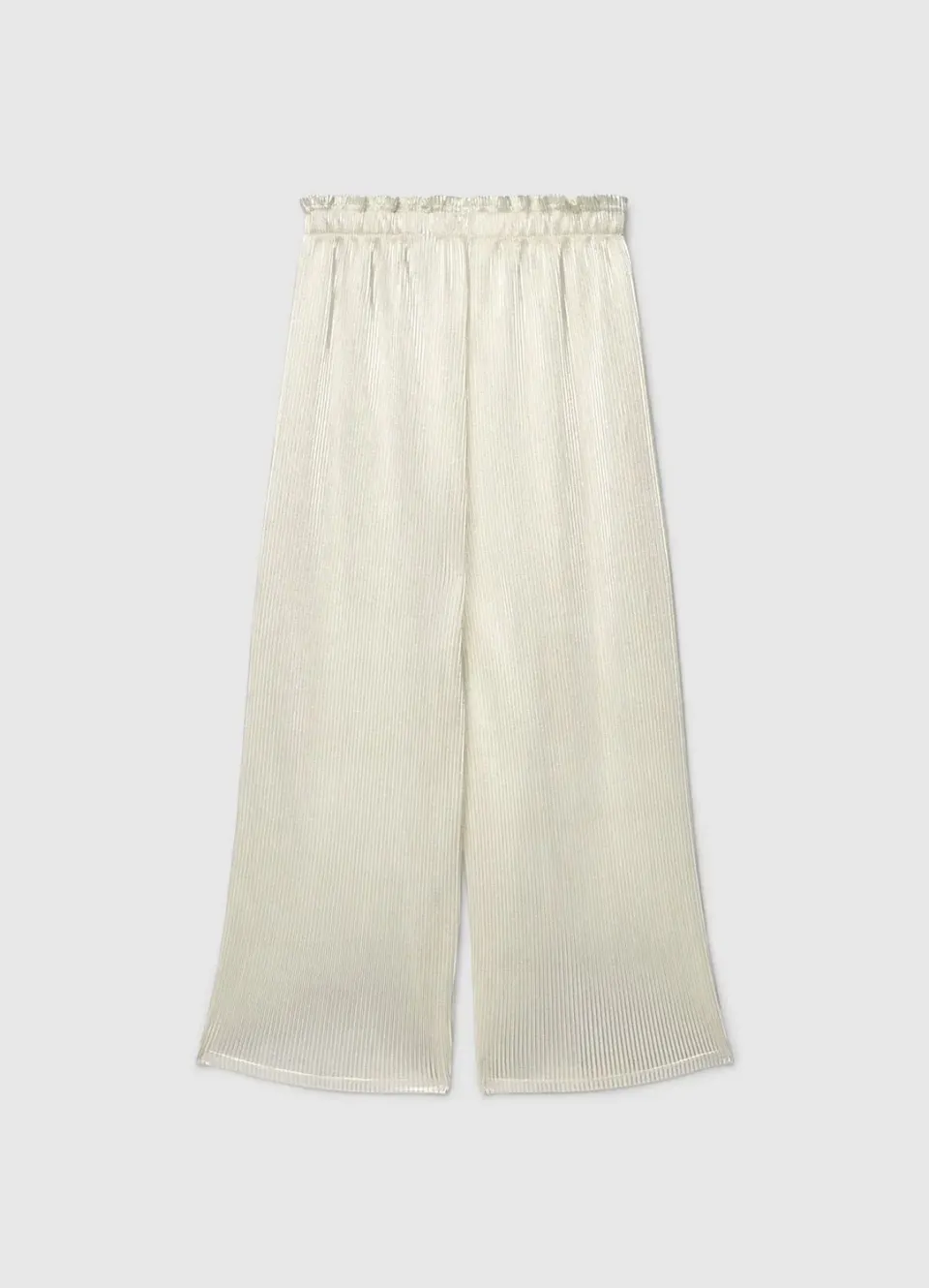 Calliope pantalon fille palazzo plissé brillant