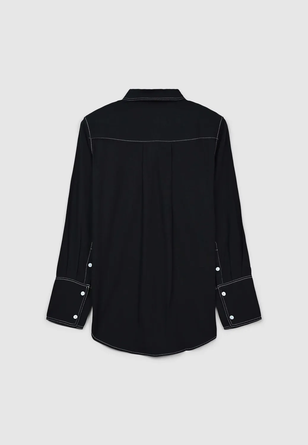 Calliope chemise femme surpiqûres contraste