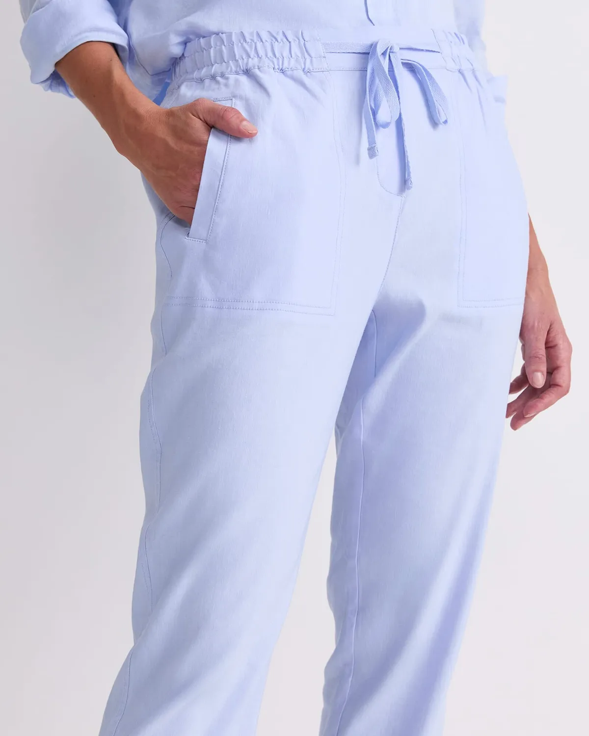Sportscraft Rosa 115179 pantalon lin femme stretch